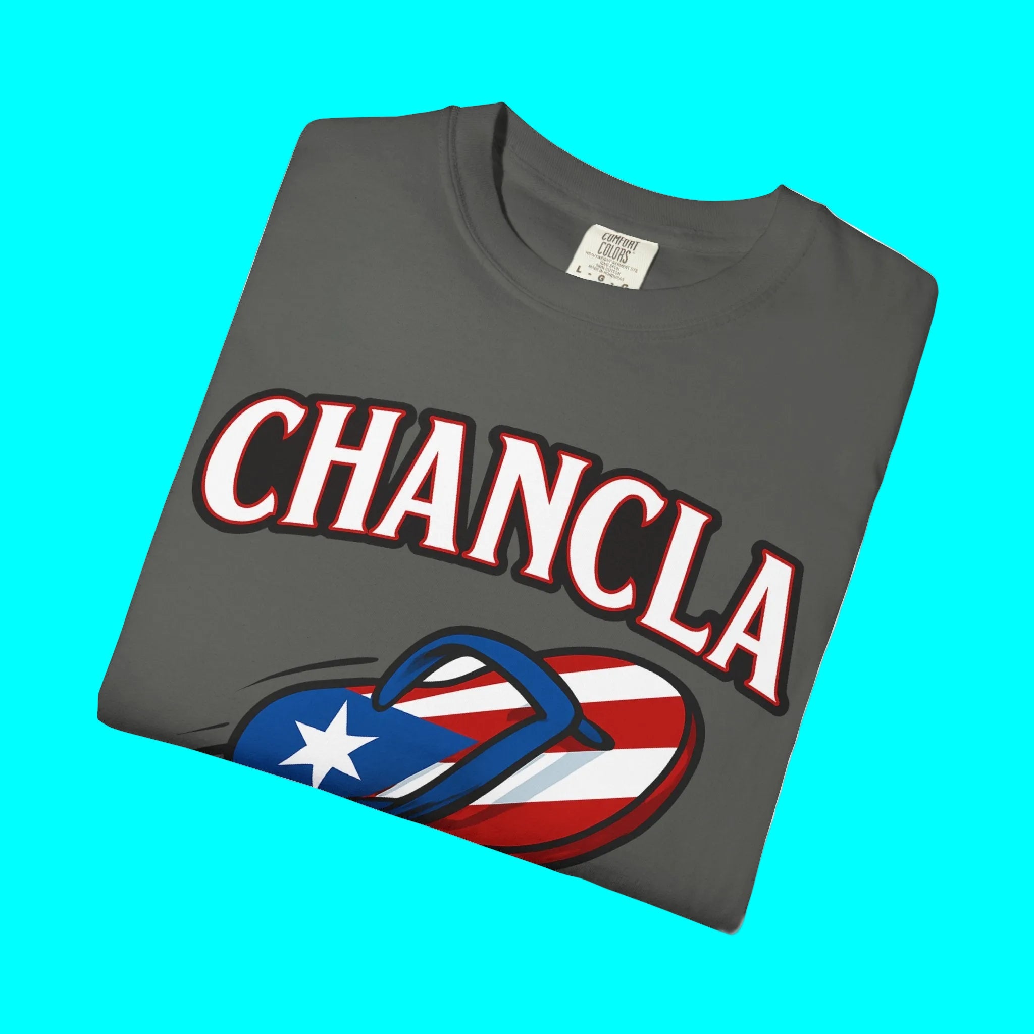 Camiseta "Sobreviviente de la Chancla Puertorriqueña" | Diseño de broma de chancleta con orgullo latino, camisetas divertidas y virales | PR | Unisex