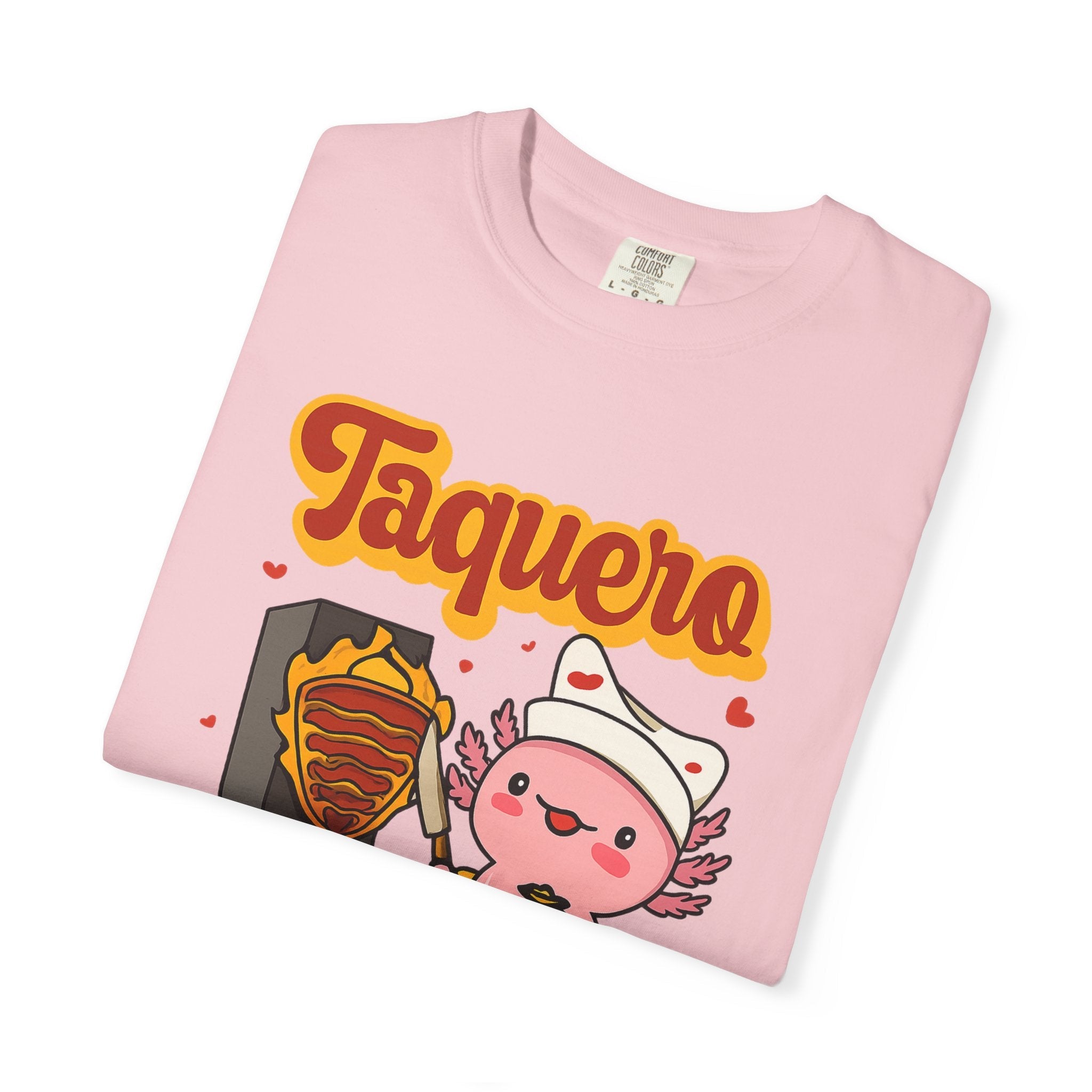 Camiseta de San Valentín Latino de Taquero Mucho (Te Quiero Mucho) Al Pastor | Divertido Viral Mexicano | 3 Colores