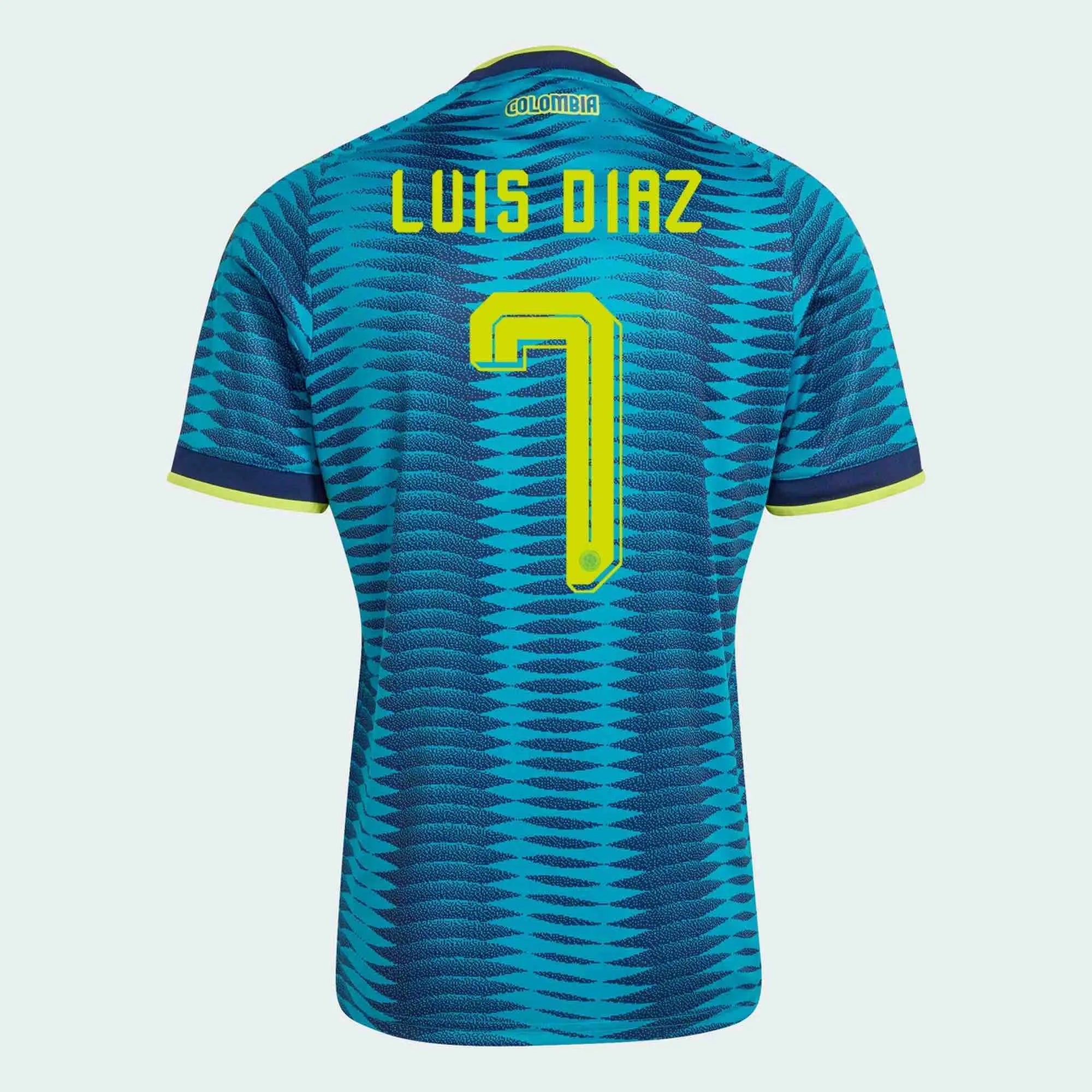 adidas 2026 Colombia Men's Authentic Away Soccer Jersey