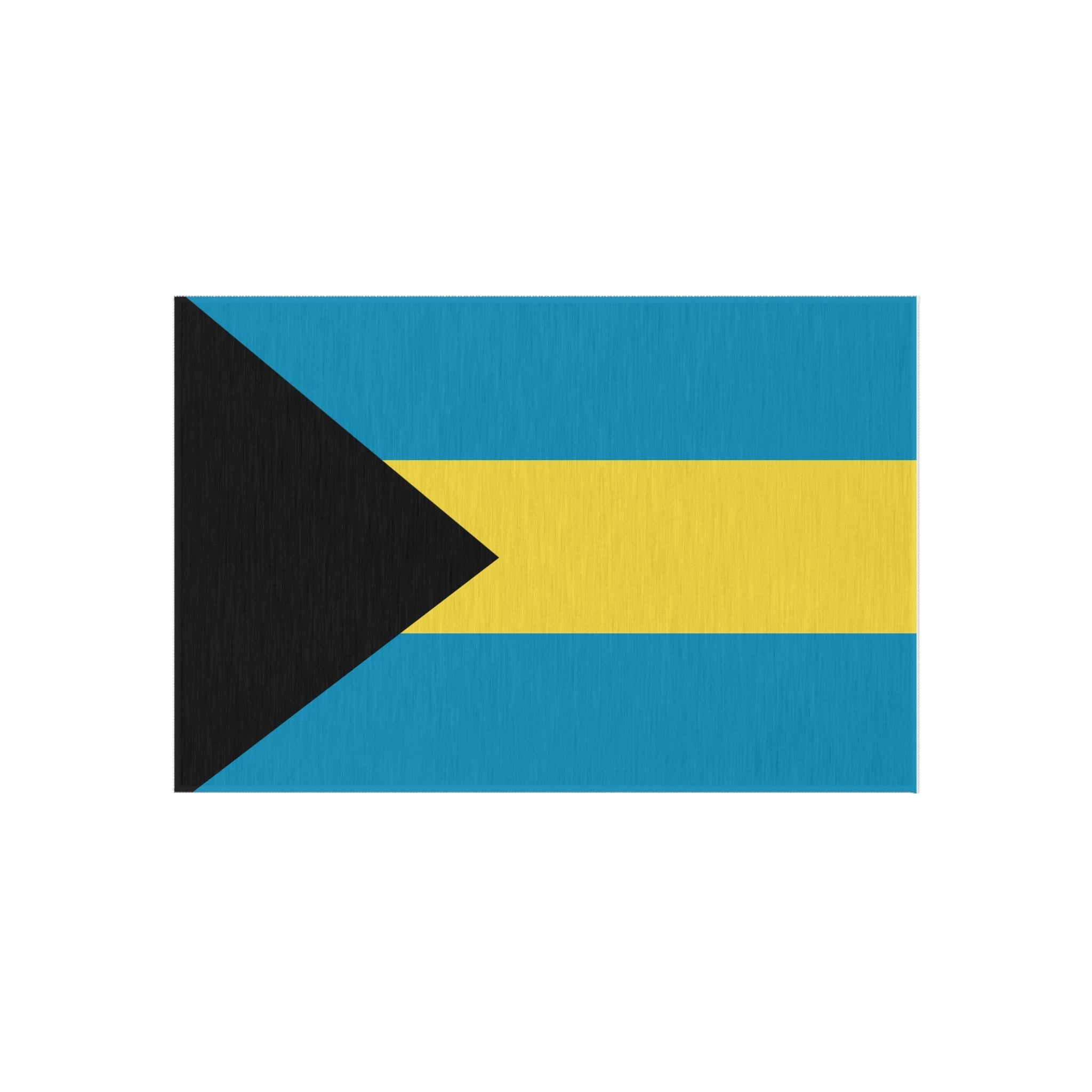 Alfombrilla Antideslizante para Exteriores Bandera de Bahamas | Nassau | Freeport de las Bahamas | 24"x36"