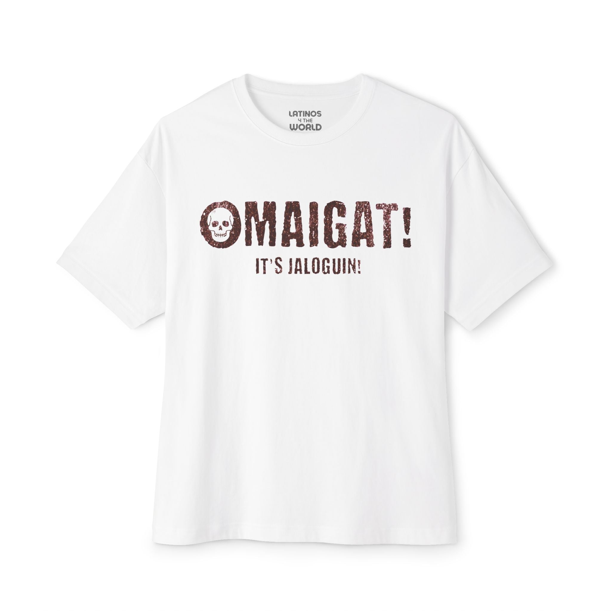 ¡Omaigat! Es la camiseta de Jaloguin Latino | OMG Halloween, Boo Scary Spooky Horror Costume Latino | Unisex - 3 colores