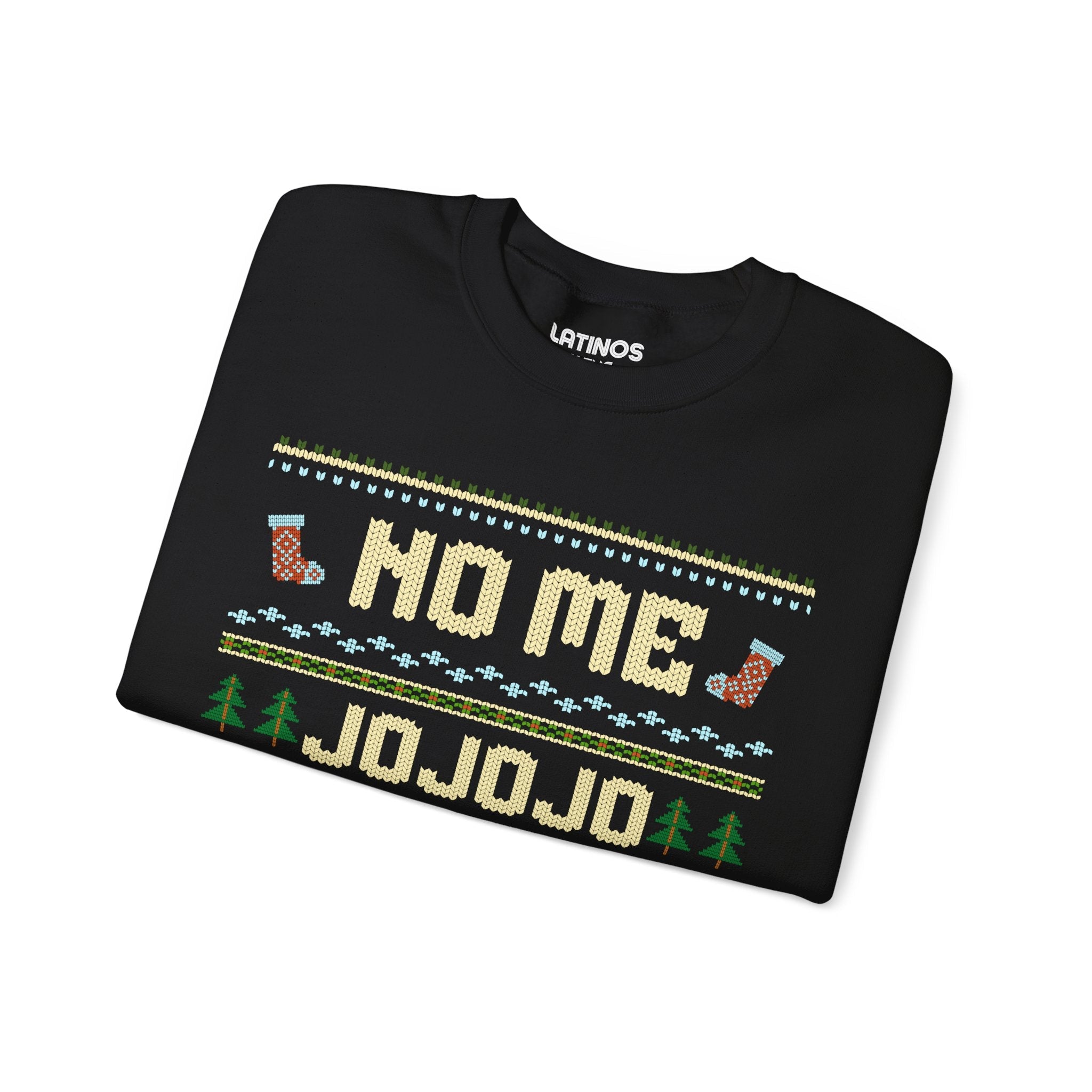 Sudadera Fea Navideña con cuello redondo "No Me Jo Jo Jodas" | Española Latina Divertida | 3 colores