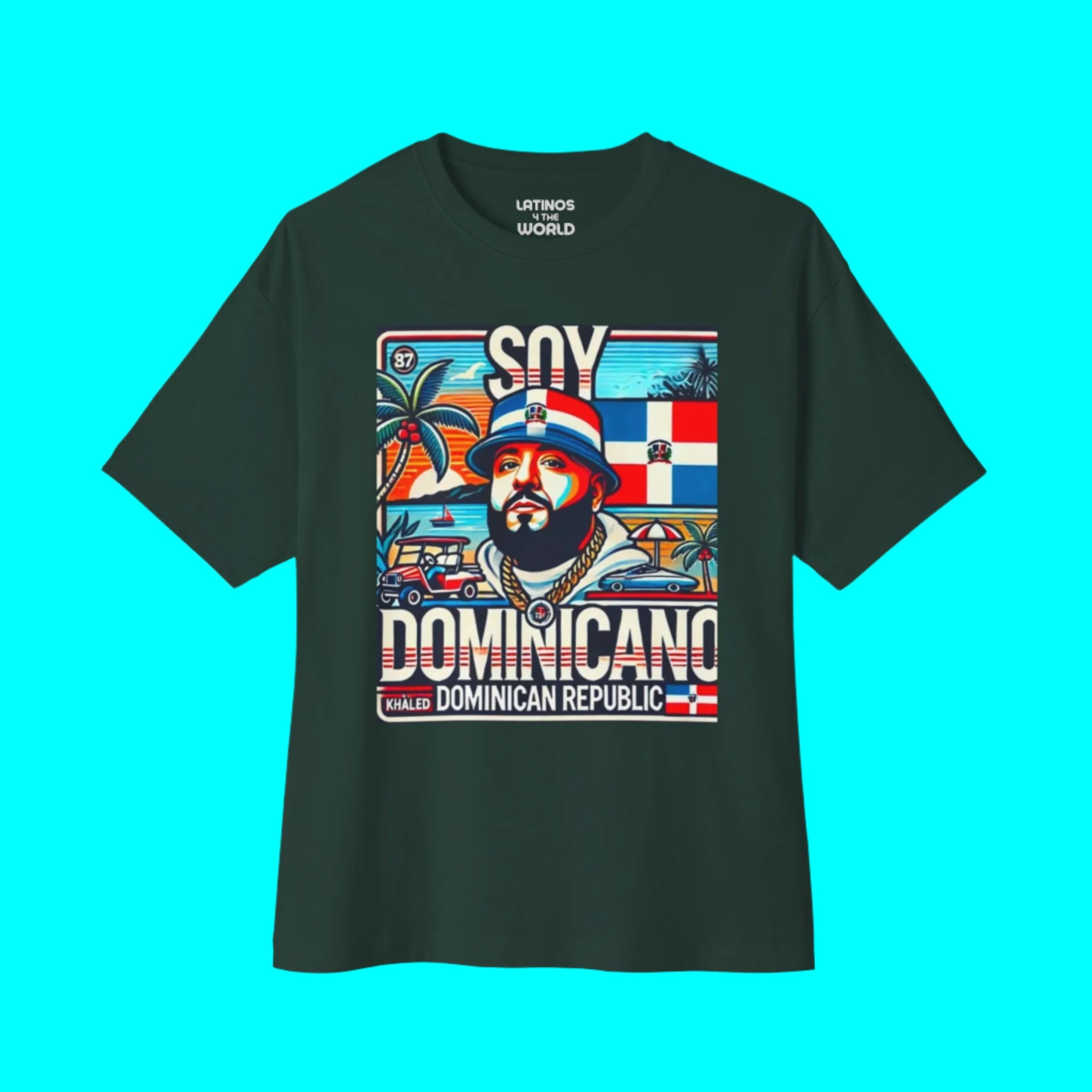 Camiseta "Soy Dominicano Inspired by DJ" | República Dominicana - Divertida, Viral, Latina | 3 Colores