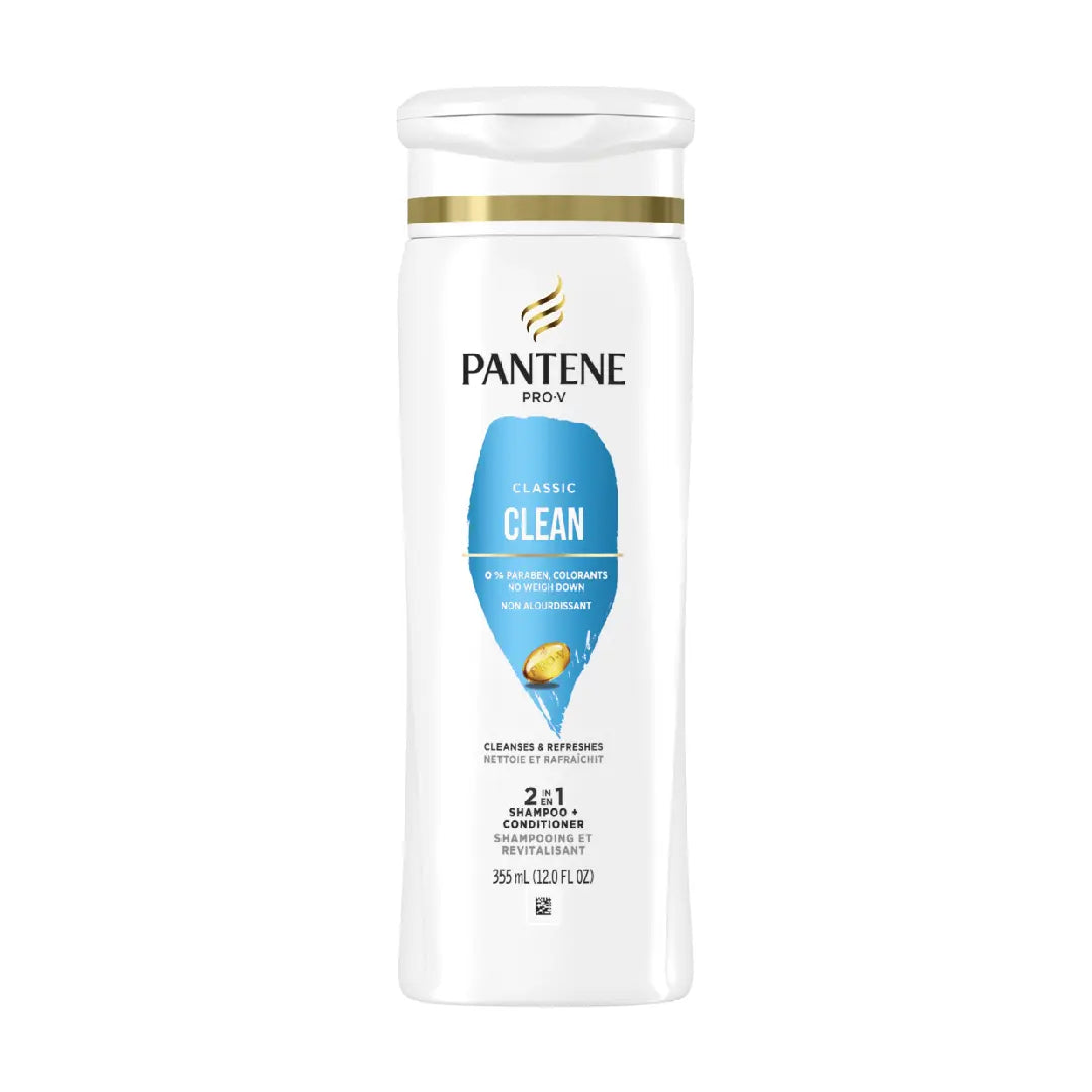 Pantene 2 en 1 Limpieza Clásica 375 ml