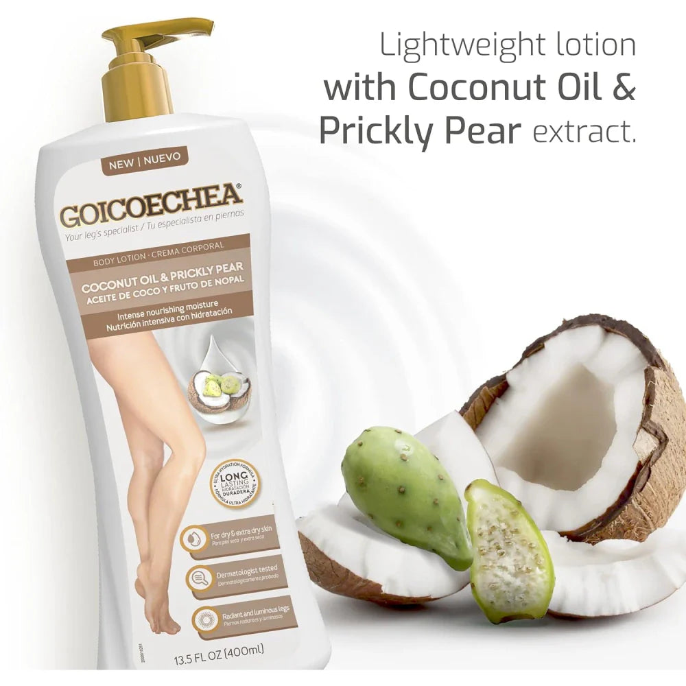 Loción Goicoechea Aceite de Coco y Nopal 400 ml