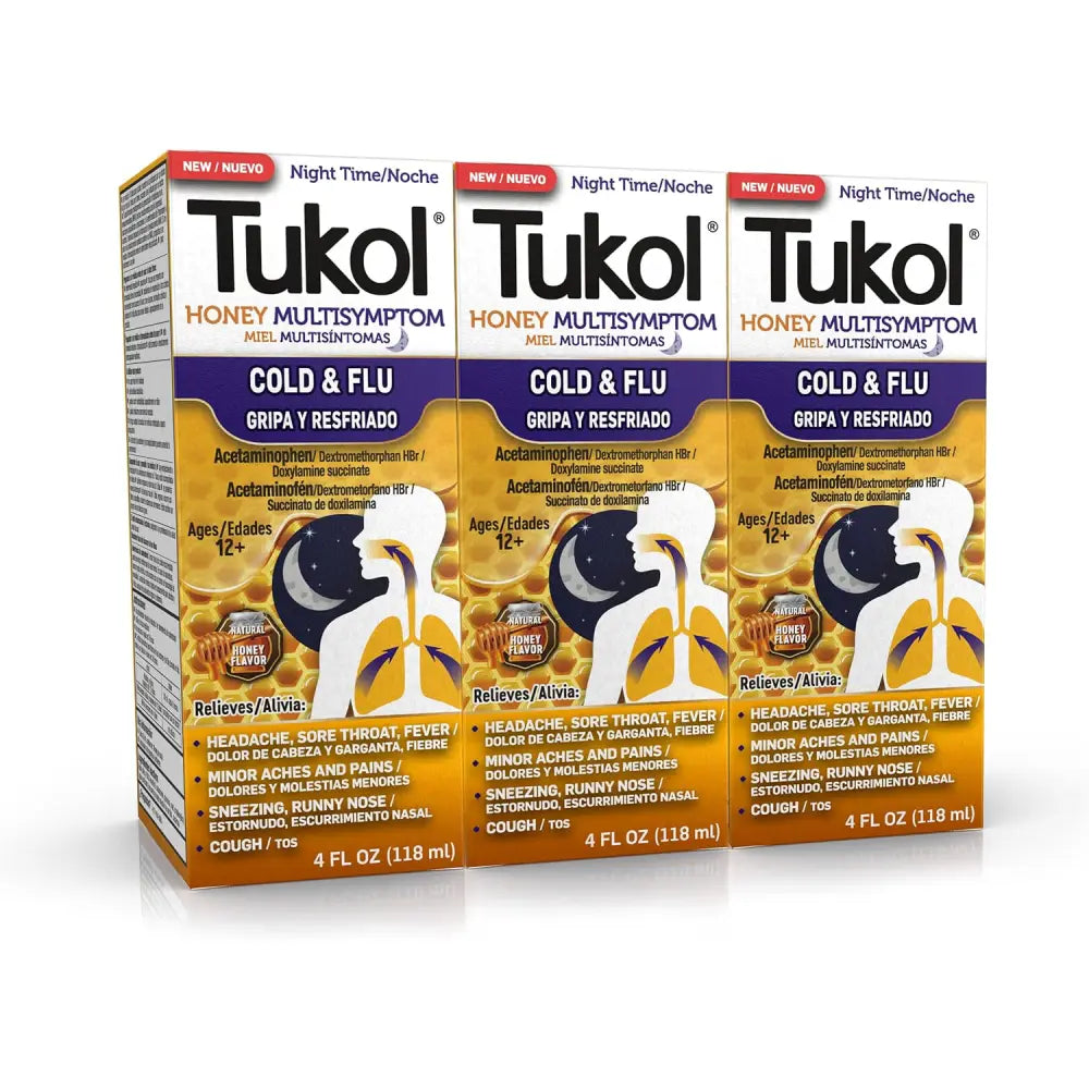 Tukol Miel Resfriado y Gripe Nocturno 4 oz