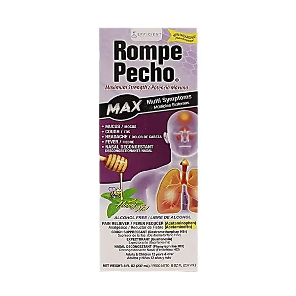 Rompe Pecho MAX Multistomas (Morado) 8 oz