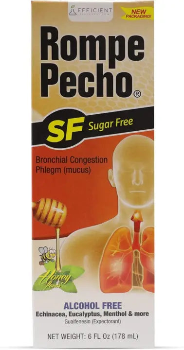 Rompe Pecho Sin Azúcar Congestión/Flemas 6 oz
