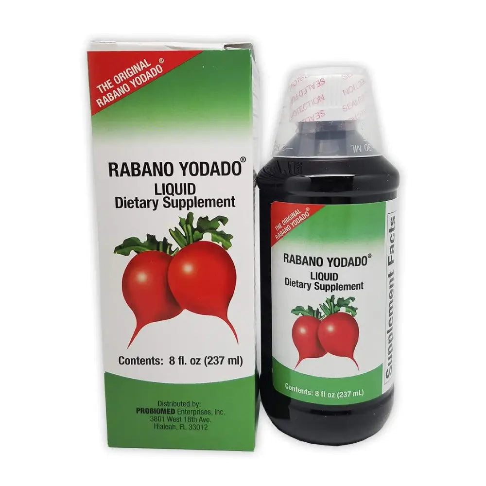 Rabano Yodado Liq Suplemento Dietético 8 oz