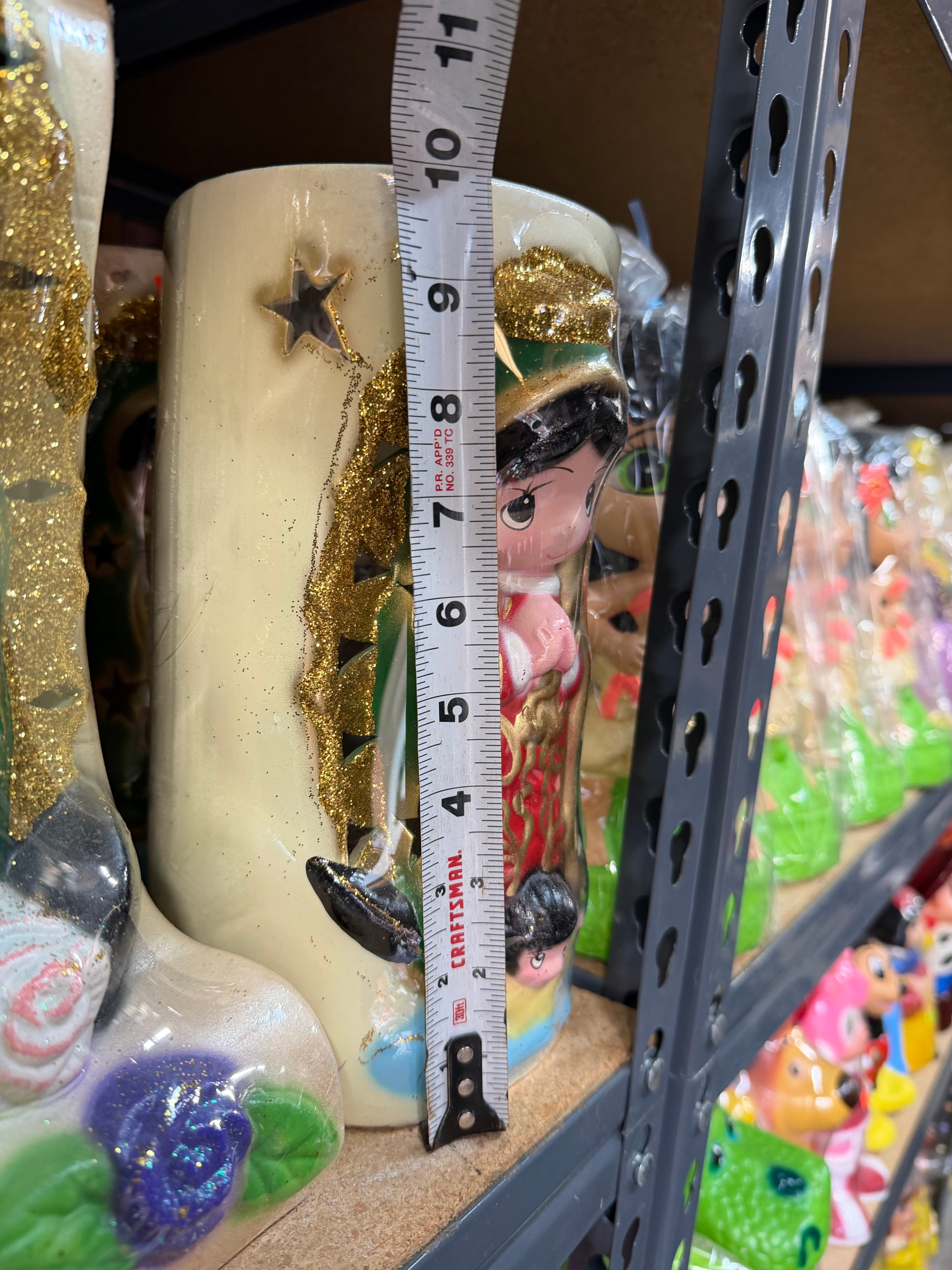 Lámpara de noche grande de la Virgencita