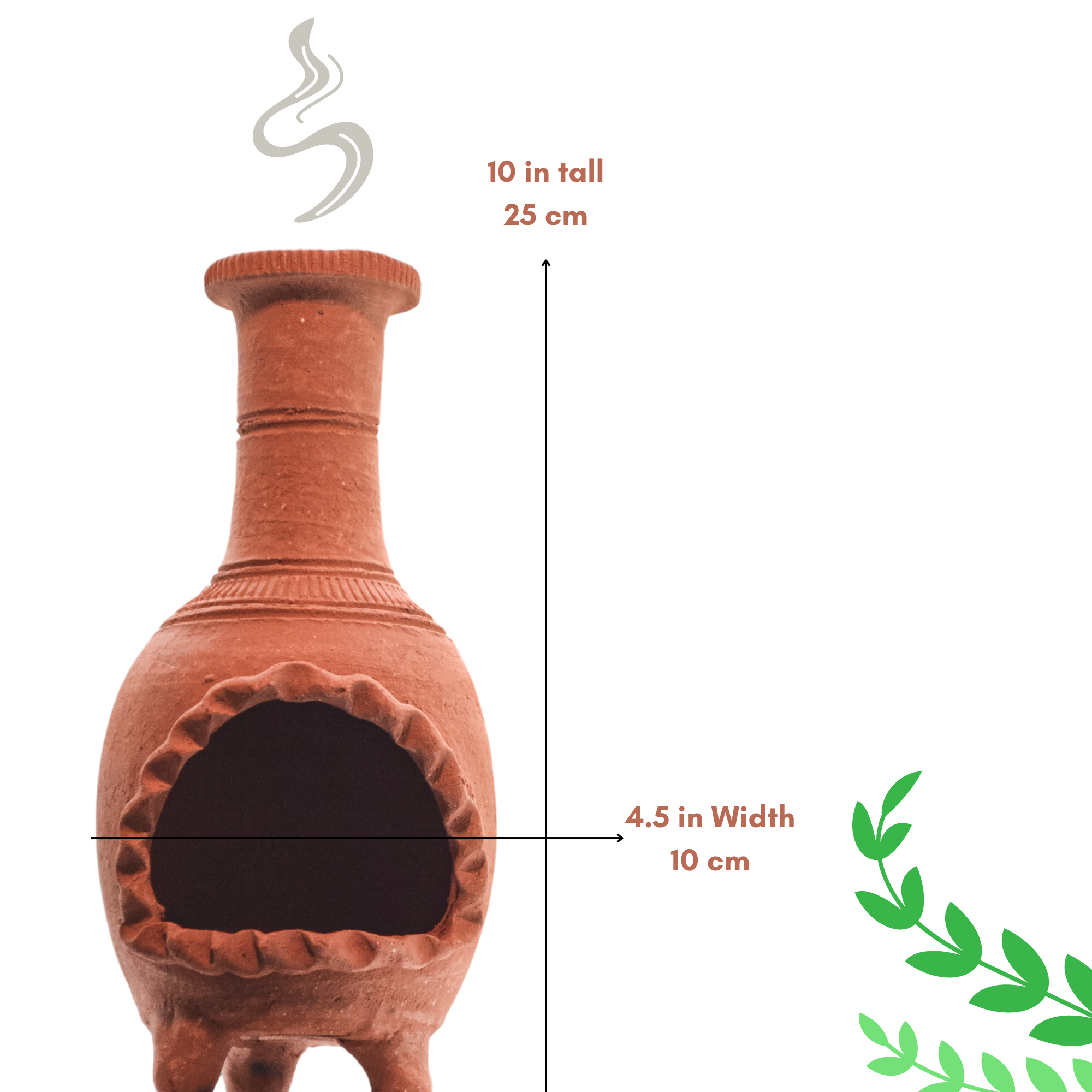 Mini chimney for incense chimenea miniatura para incienso mexican