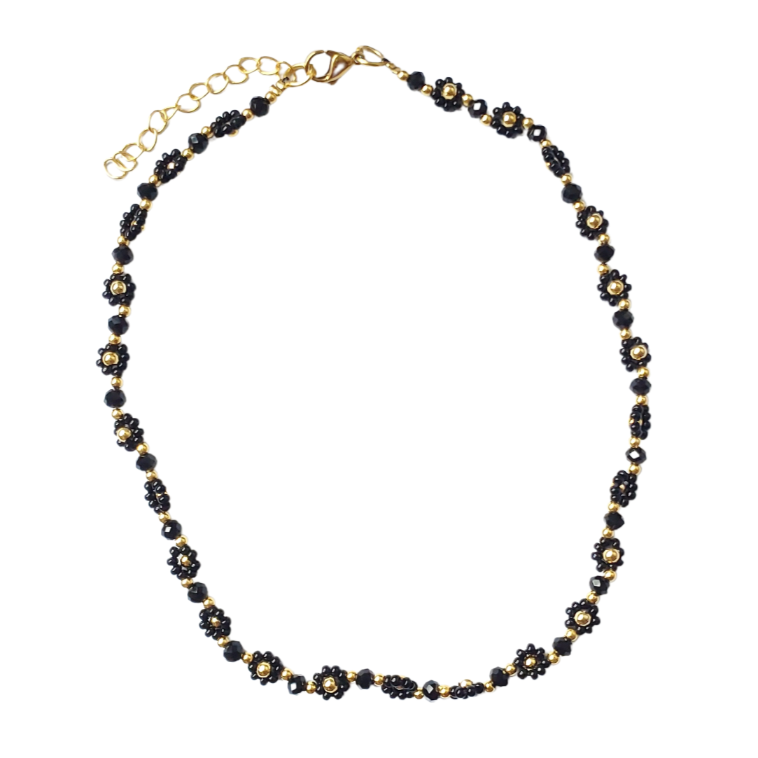 Black Daisy Choker