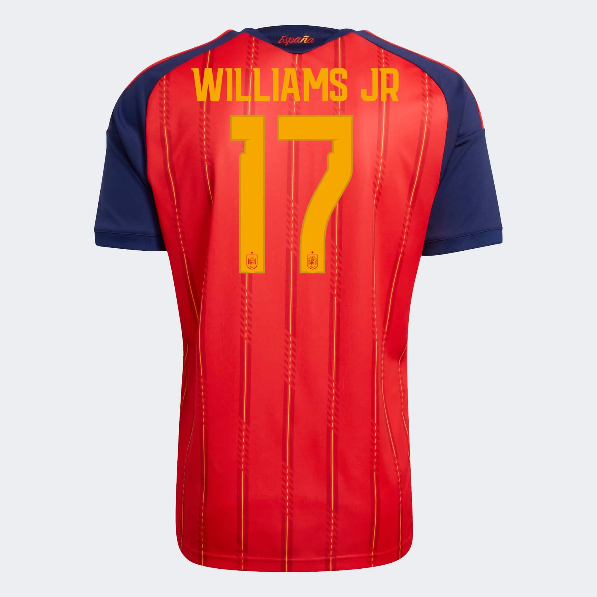 adidas 2026 Spain Men's Stadium Home Soccer Jersey