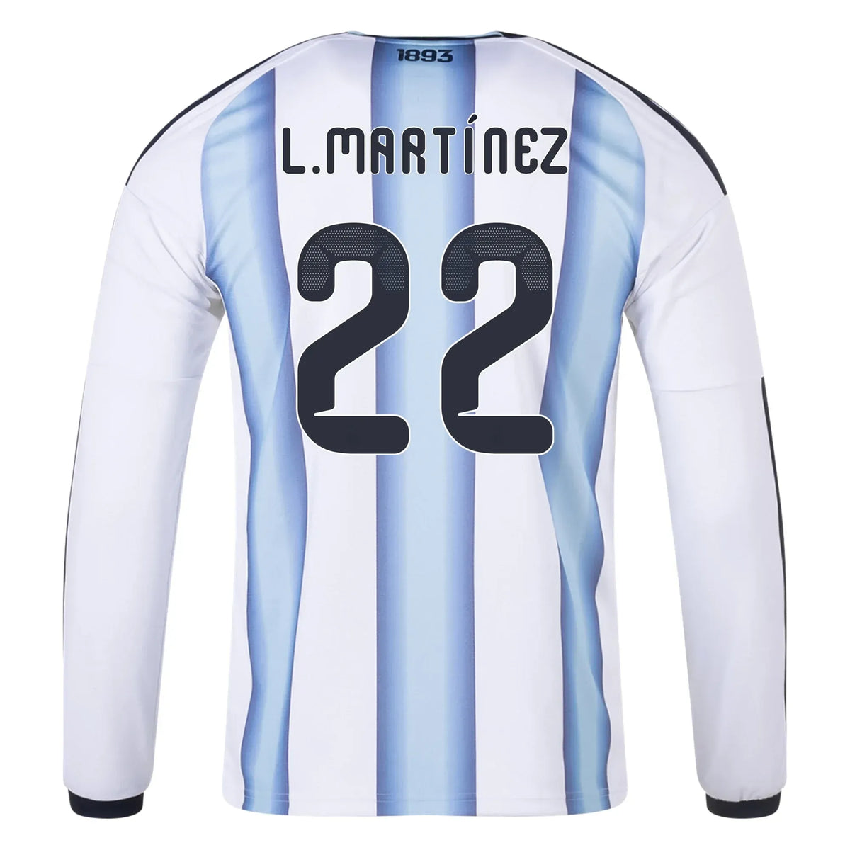adidas 2026 Argentina Men's Stadium Home Long-Sleeve Soccer Jersey