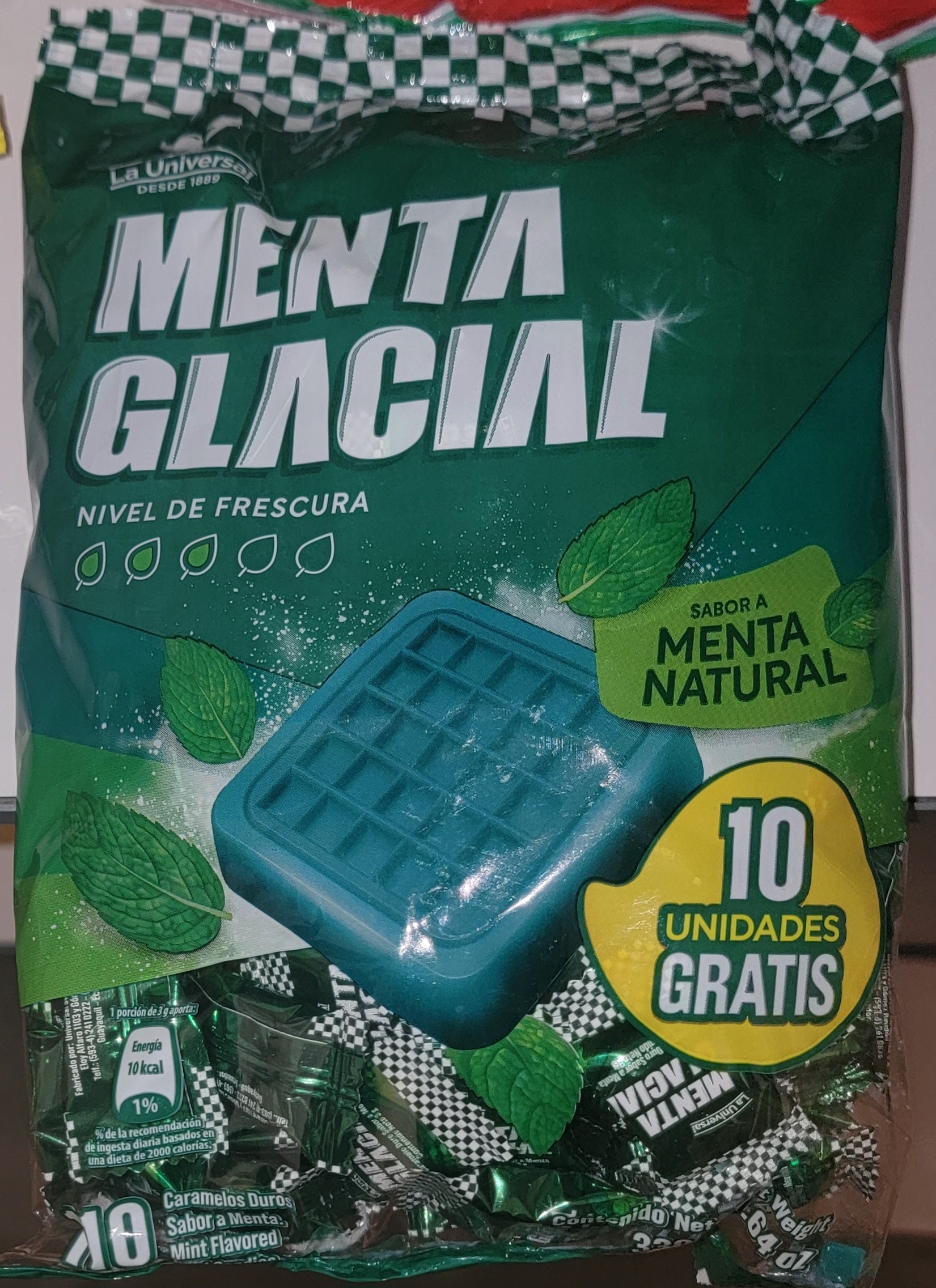 Caramelos Menta Glacial – Frescura Intensa en Cada Bocado