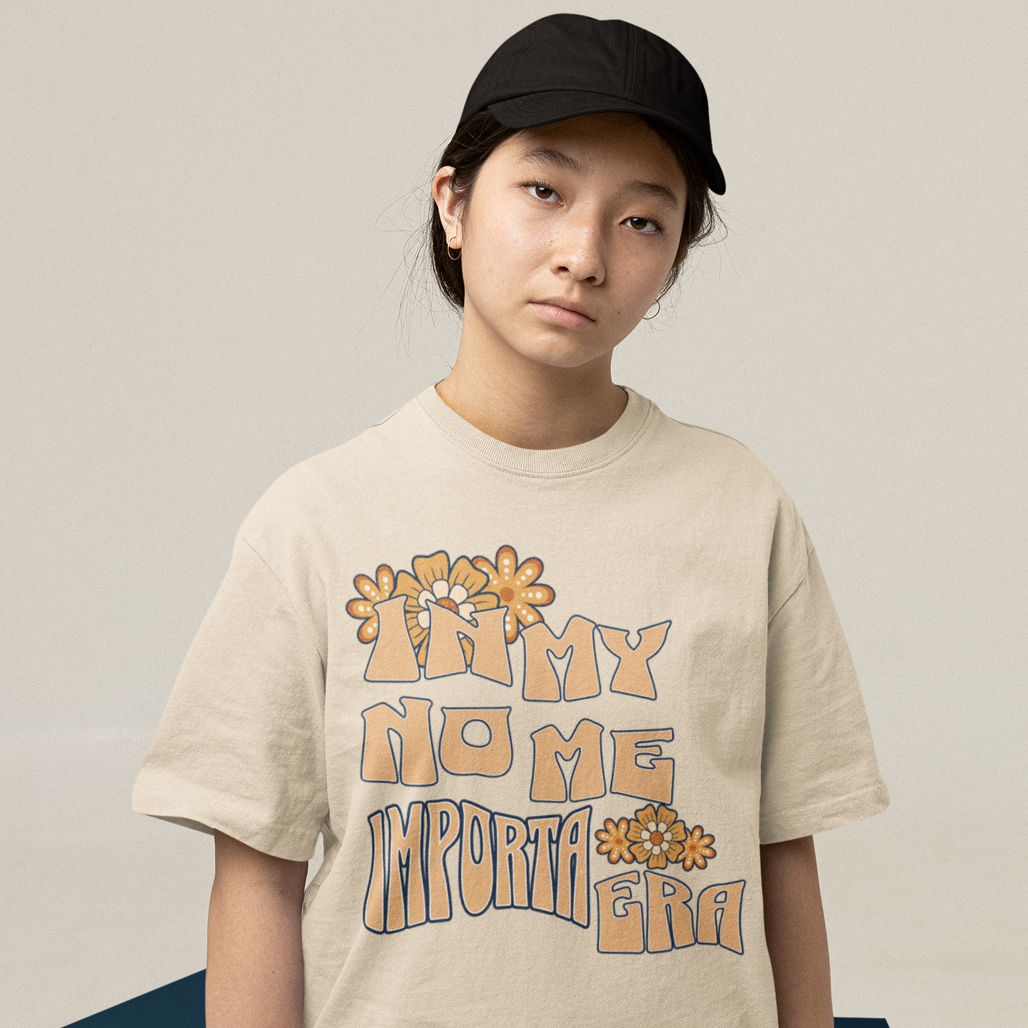 Camiseta con diseño "En Mi Era No Me Importa V2" | Camisetas divertidas virales latinas | 3 colores