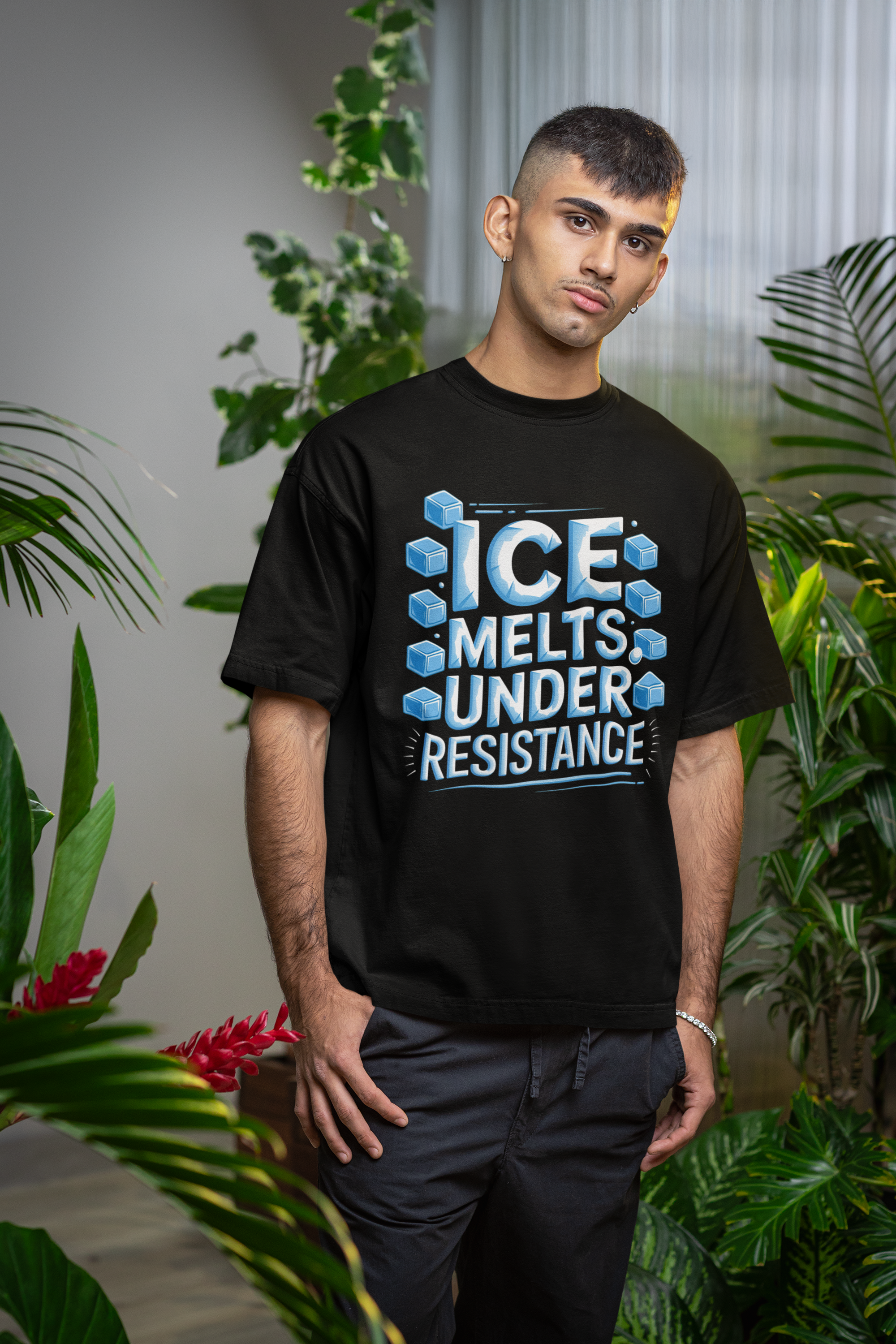 HIELO SE DERRITE BAJO RESISTENCIA Camiseta de Justicia Migratoria | Camisetas Virales del Orgullo Latino