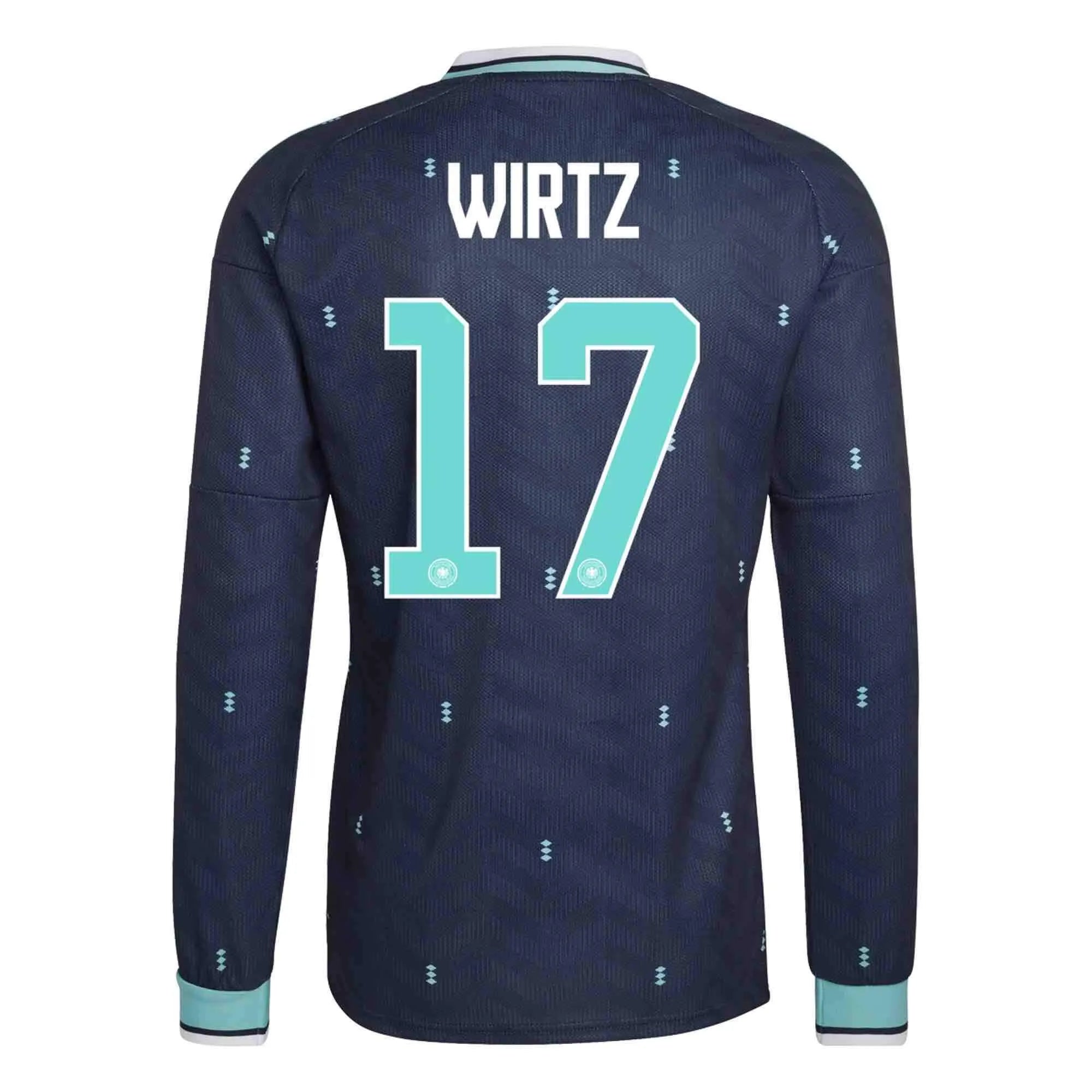 adidas 2026 Germany Men's Stadium Away Long-Sleeve Soccer Jersey