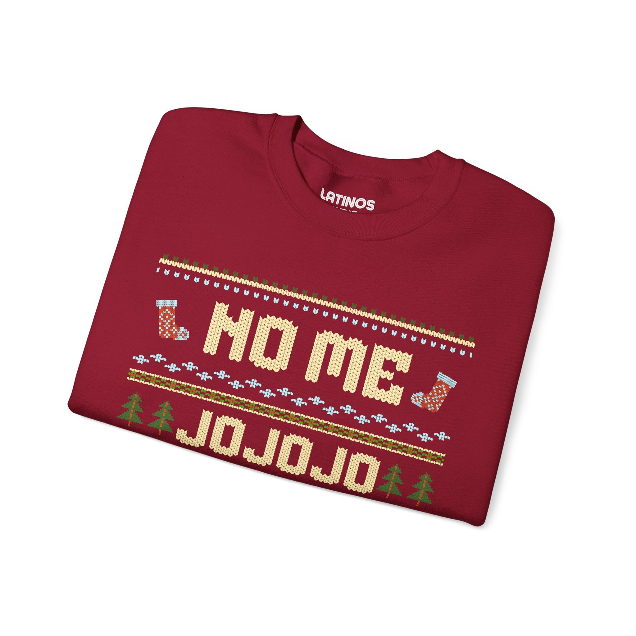Sudadera Fea Navideña con cuello redondo "No Me Jo Jo Jodas" | Española Latina Divertida | 3 colores