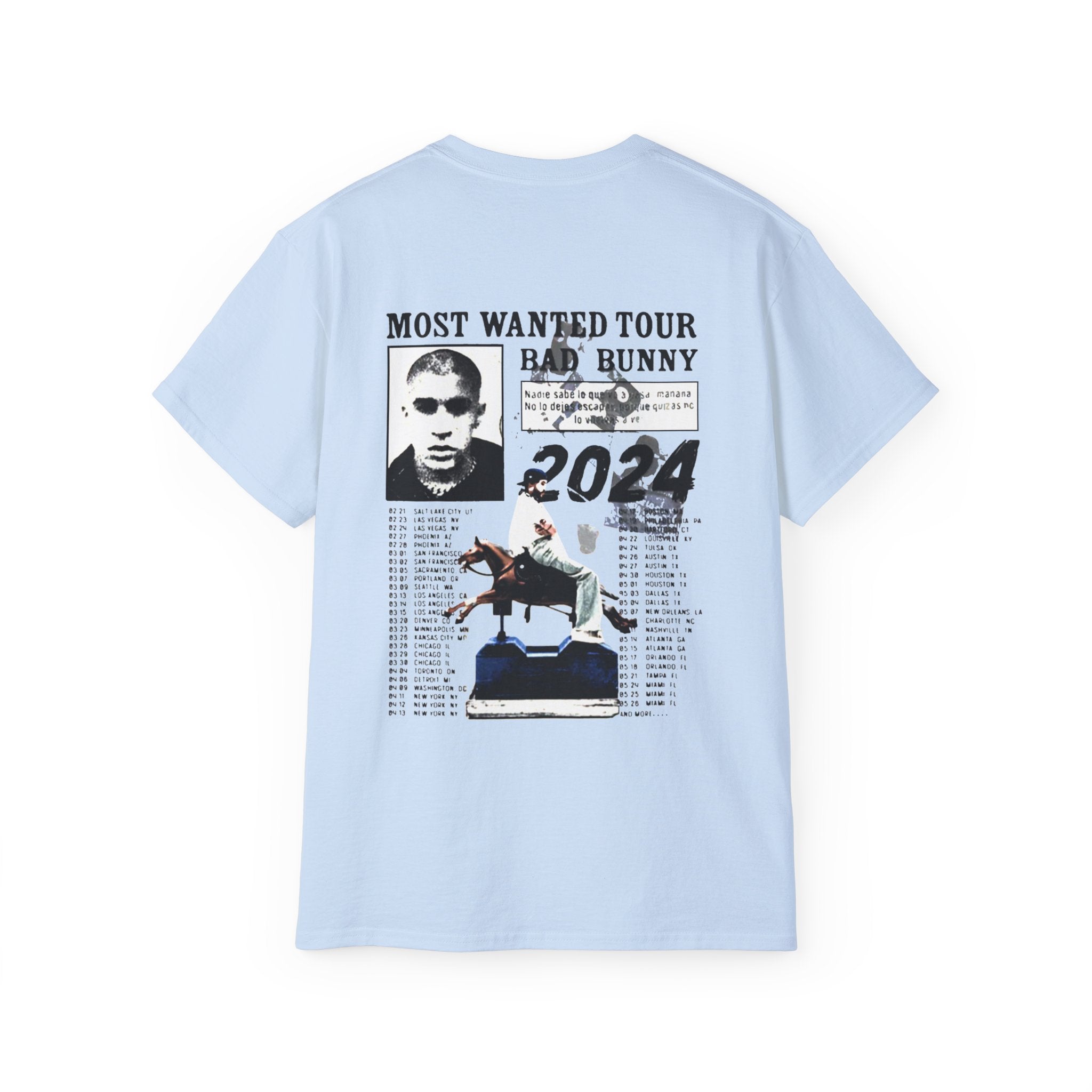 Benito Exclusivo | Camiseta "Alternative Dates & Cities" | 4 colores - Algodón de alta calidad