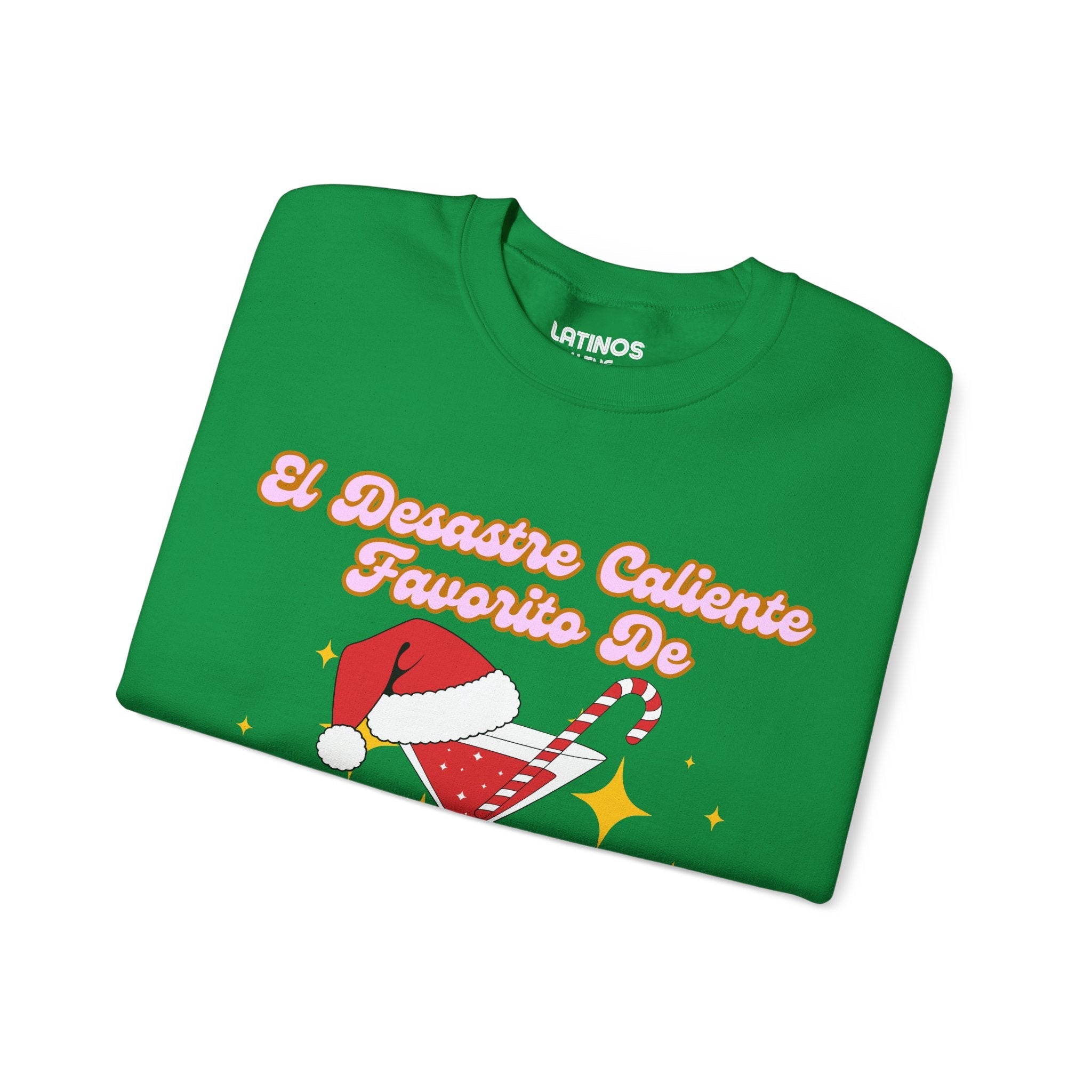 El Desastre Caliente Favorito De Santa Claus Ugly Christmas Sweater | Funny Latino | (3 COLORS)