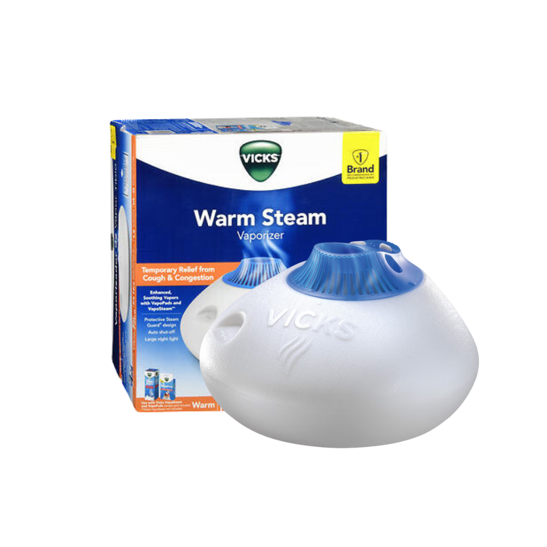 Vaporizador de vapor caliente Vicks para tos y congestión (5.7 litros)