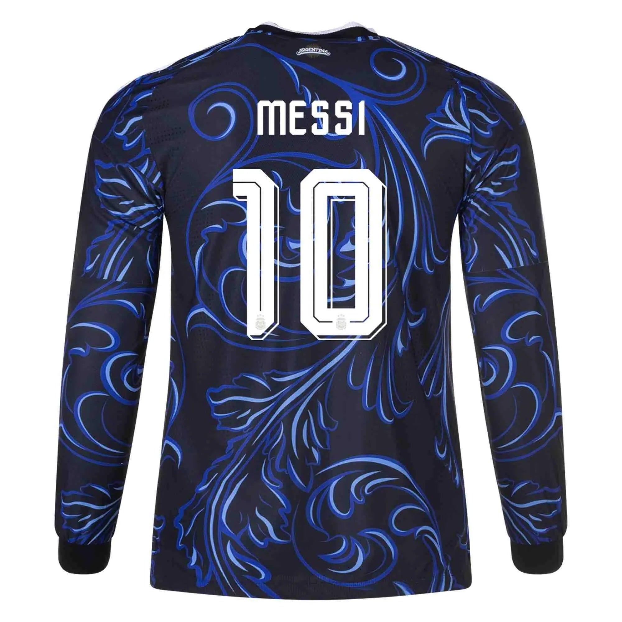 adidas 2026 Argentina Men's Authentic Away Long-Sleeve Soccer Jersey