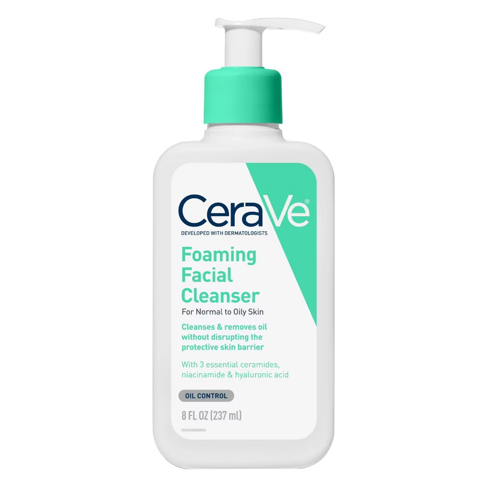 Limpiador facial espumoso CeraVe (8 oz)