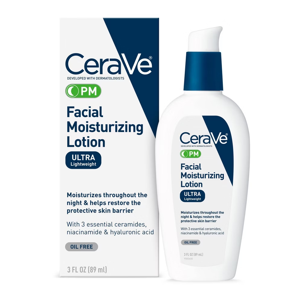 Loción Hidratante Facial CeraVe PM (89 ml)