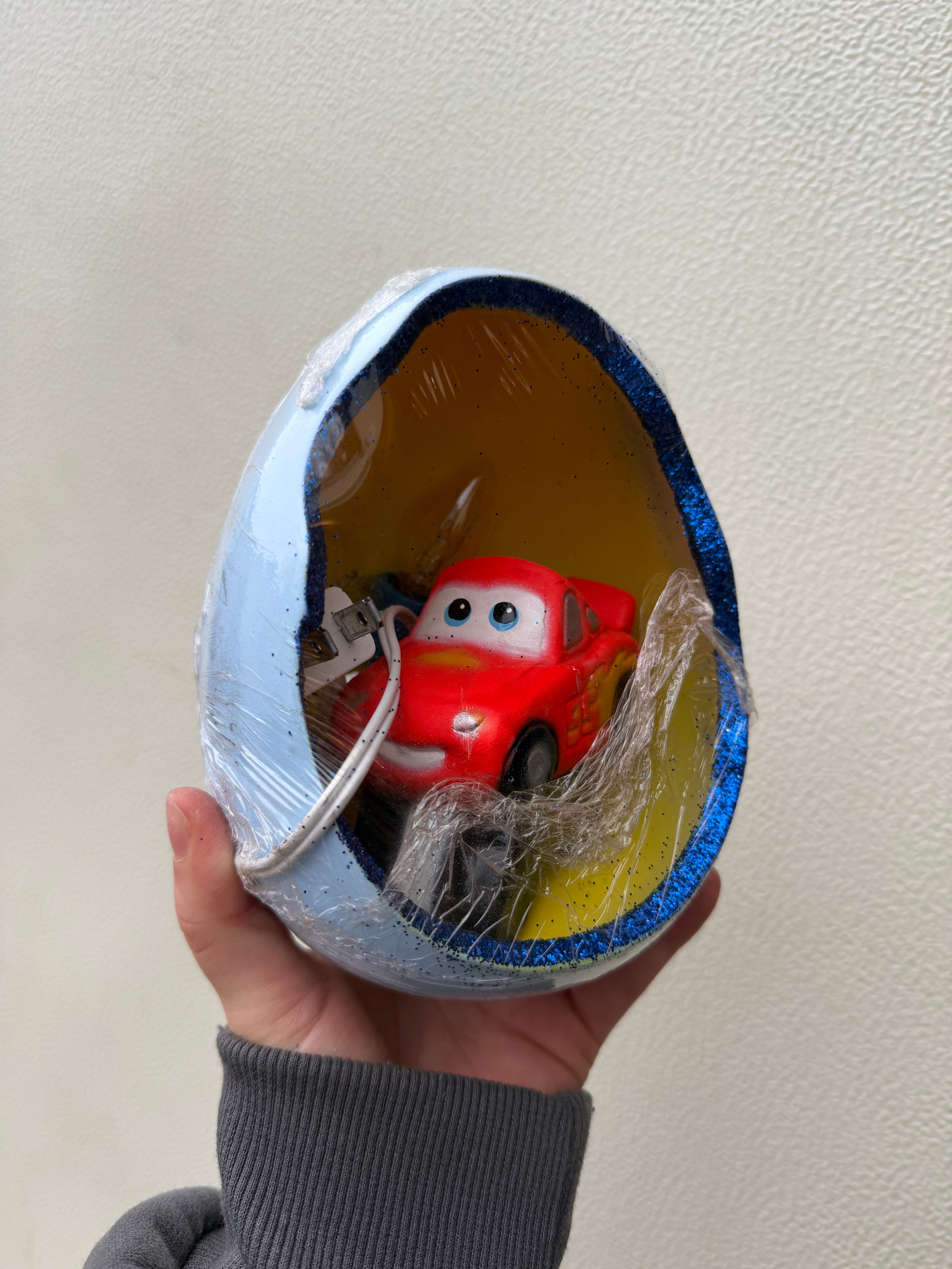 Lámpara de noche Egg McQueen