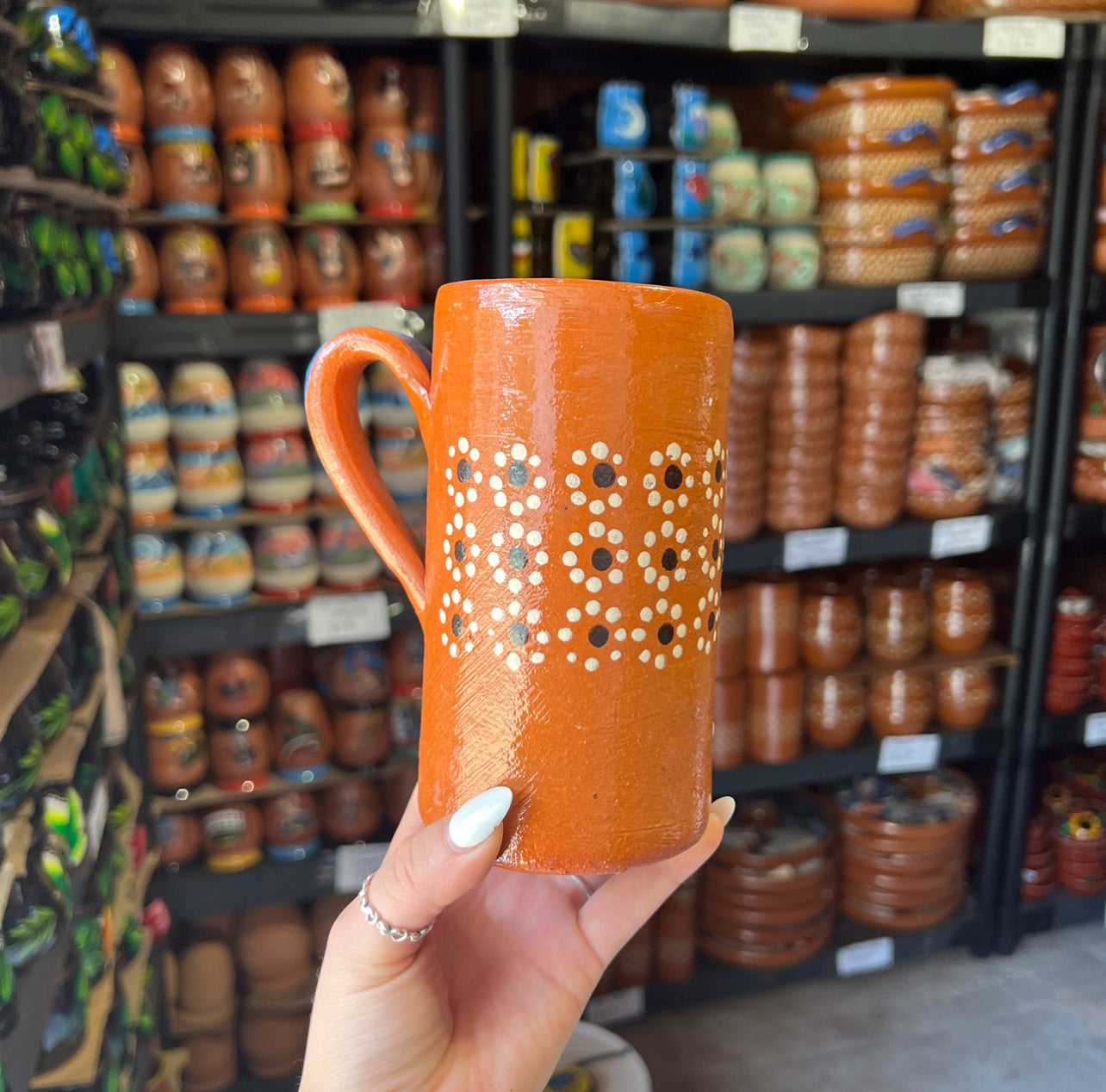 Taza Capila Barro con asa