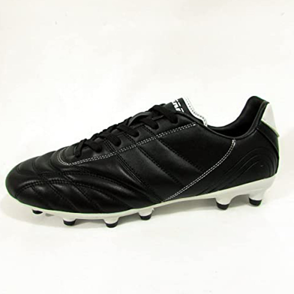 Classico Firm Ground Soccer Shoes -Black/White