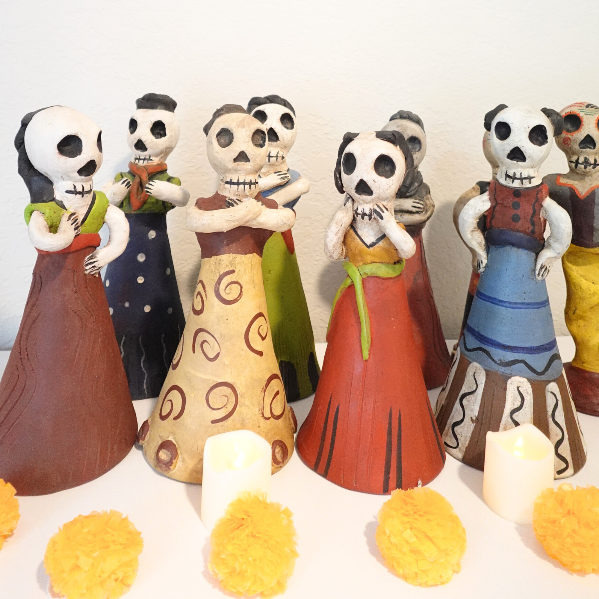 Clay Catrina traditional Set of 2