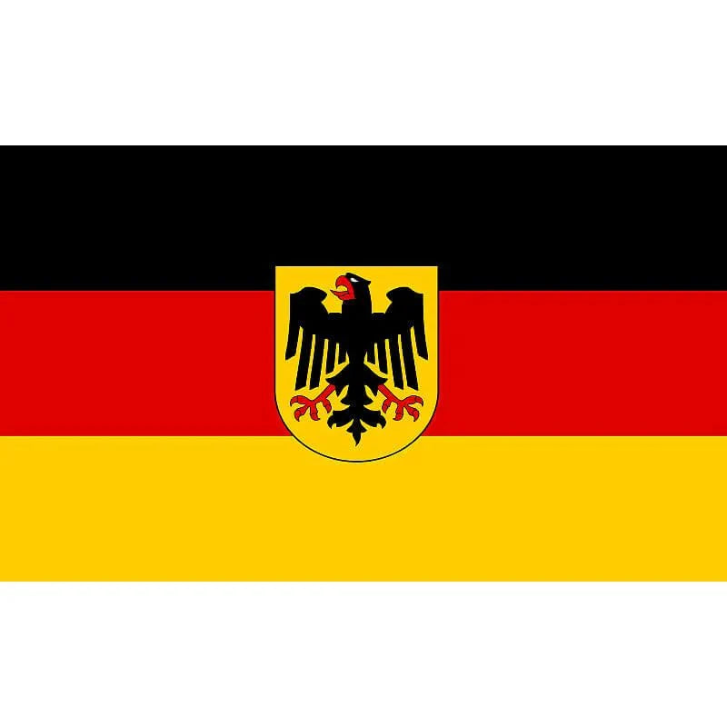 3x5 Country Flag - Germany with Eagle