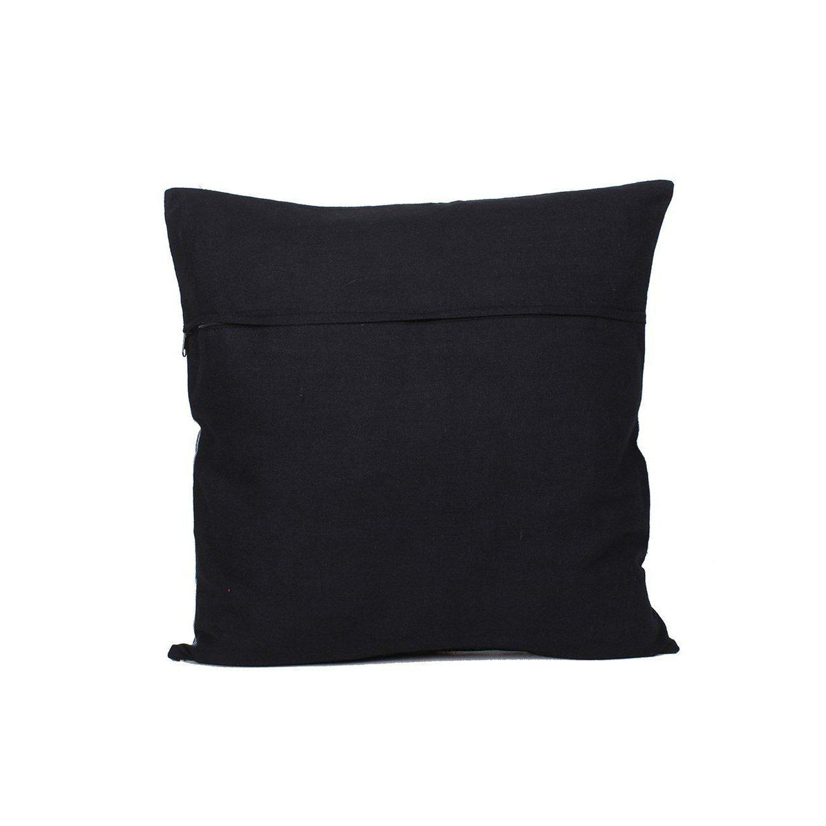 Hmong Embroidered Floral Pillow Cover - Thailand
