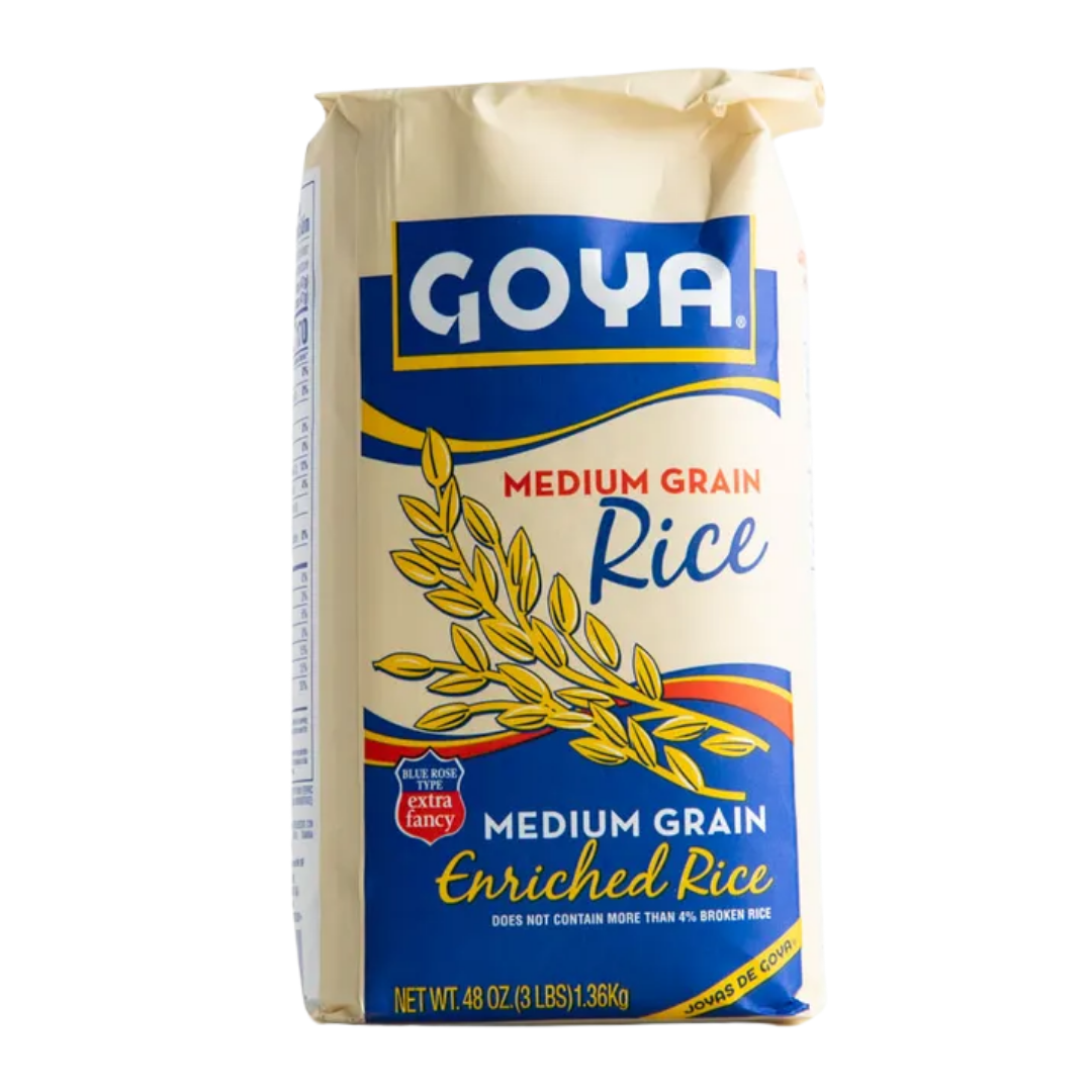 Goya Arroz Grano Medio (3lb)