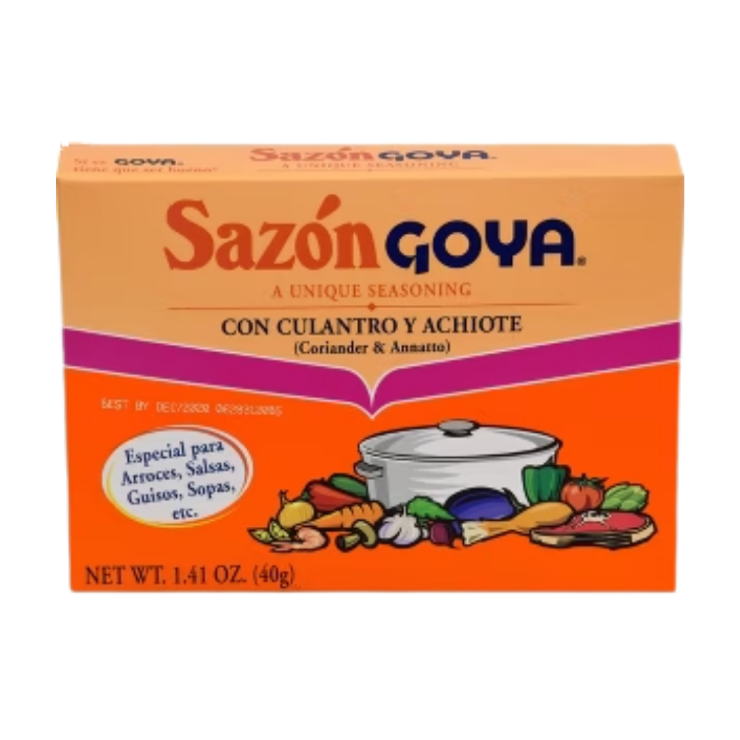Goya Sazón con Culantro y Achiote (1.41oz)
