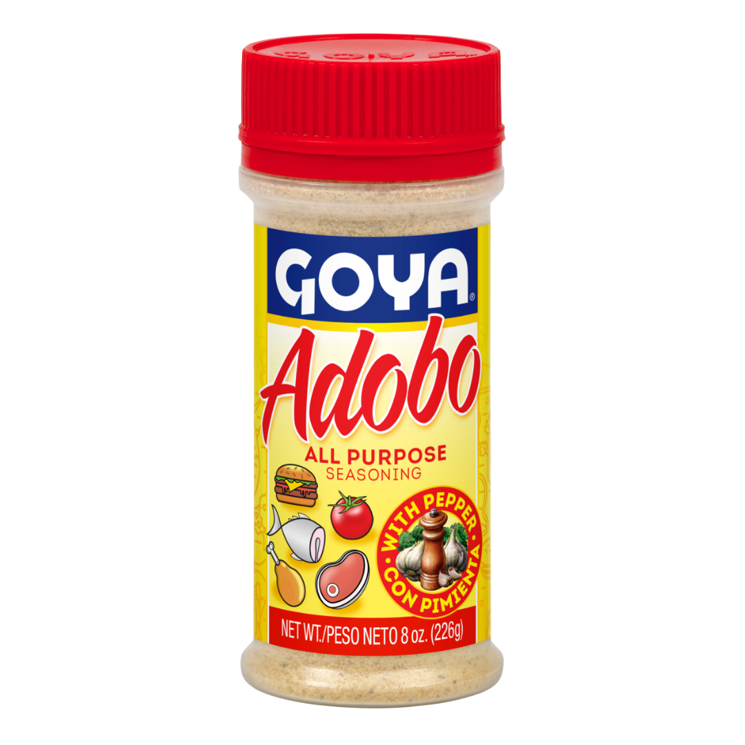 Goya Adobo, sazonador todo uso con pimienta (8 oz)