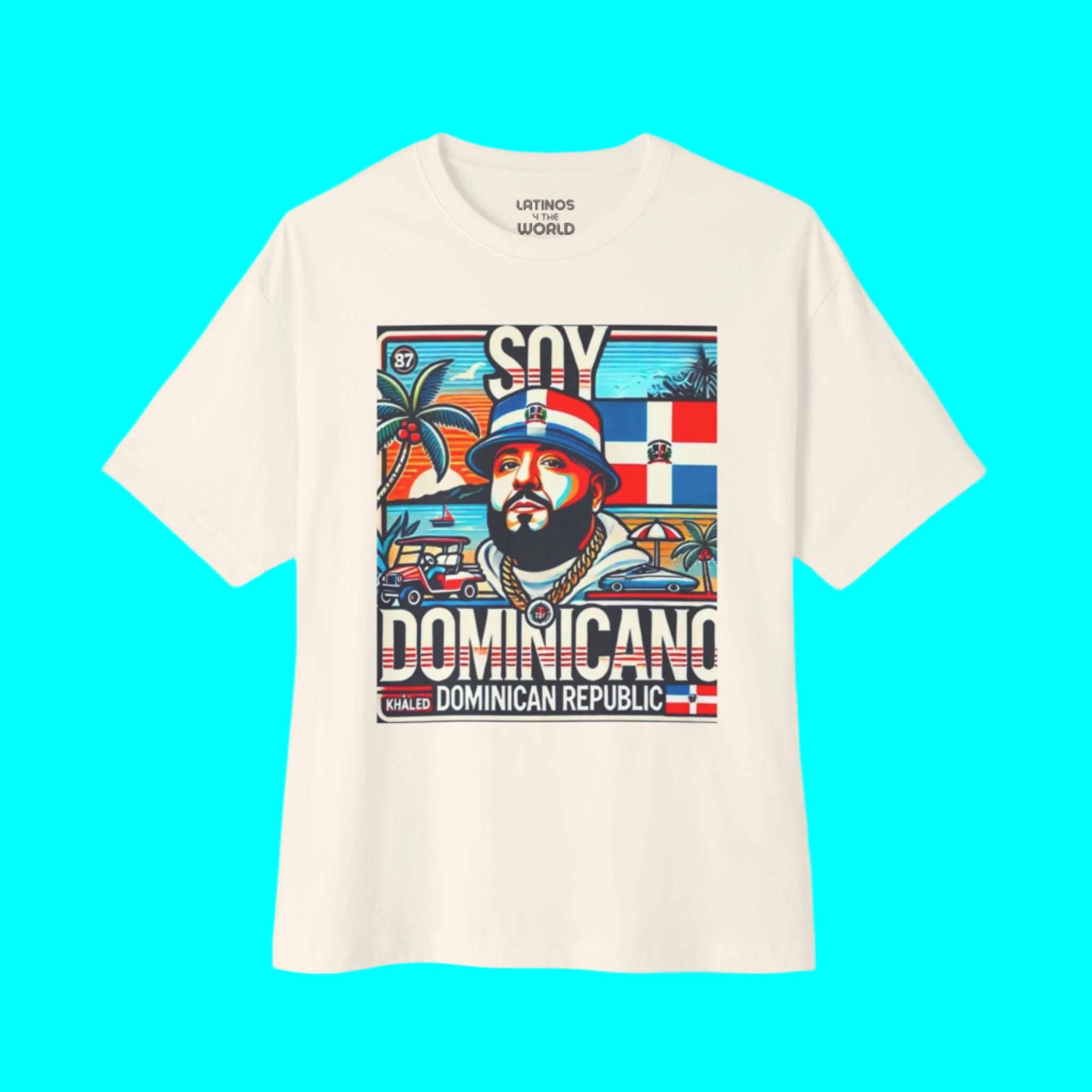 Camiseta "Soy Dominicano Inspired by DJ" | República Dominicana - Divertida, Viral, Latina | 3 Colores