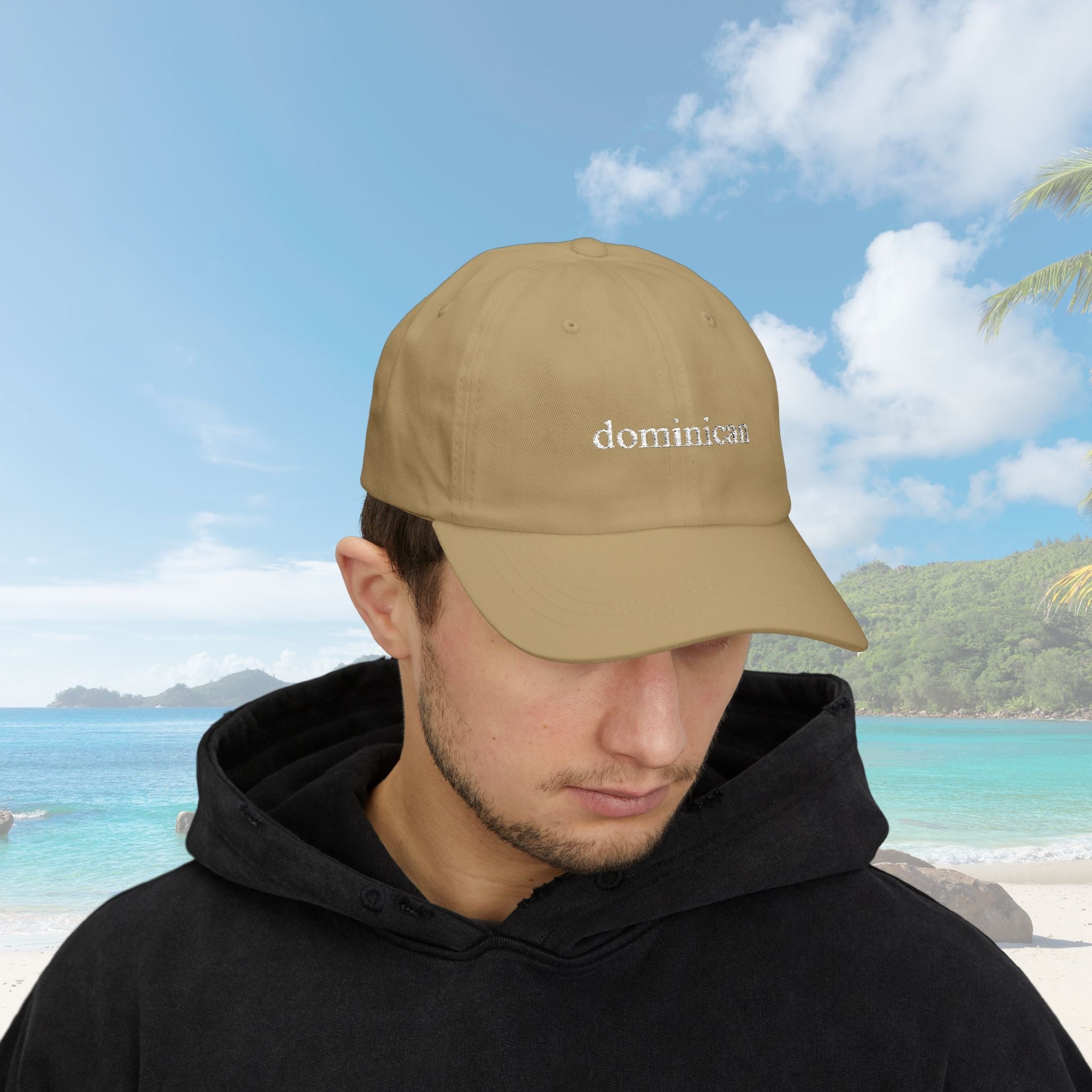 Dominican Embroidered Dad Hat