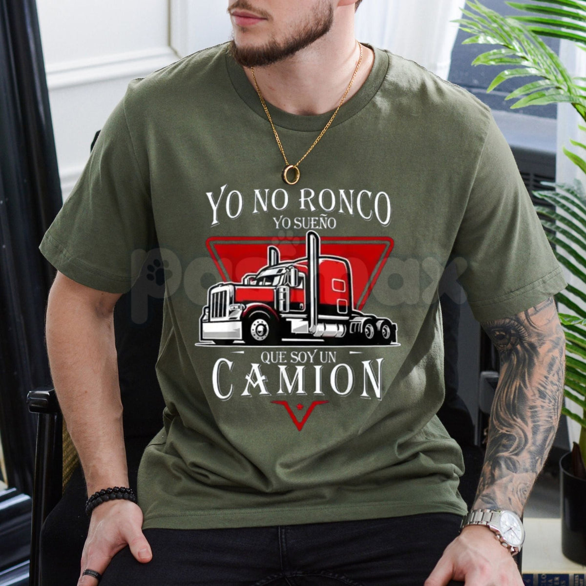 Funny "I Don't Snore I Dream of Being a Latin Dad Truck" T-Shirt β Men's Humorous Graphic Tee