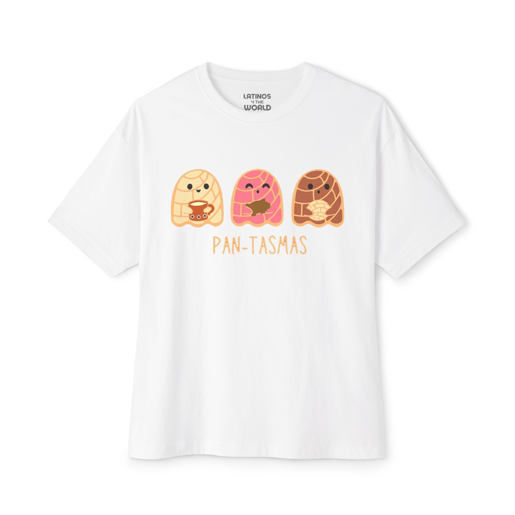 Pantasmas Fantasma Pan Dulce Conchas Camiseta | Halloween, Abucheo, Disfraz de terror espeluznante latino | Unisex - 3 colores