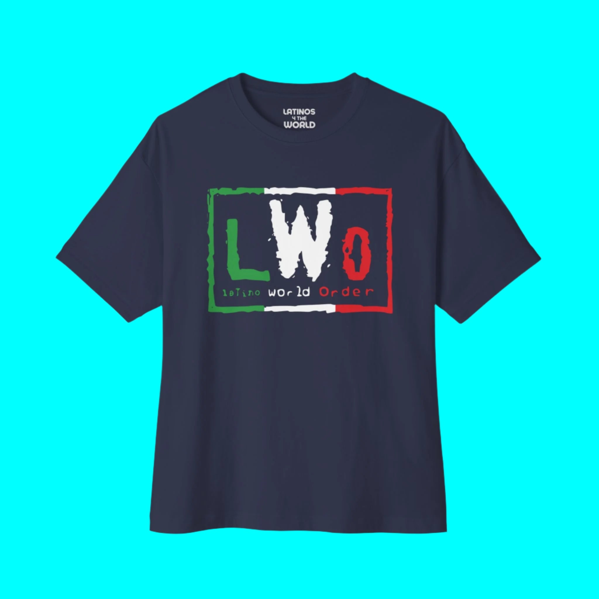 Camiseta LWO Latino World Order | Camisetas virales divertidas de orgullo latino | 3 colores