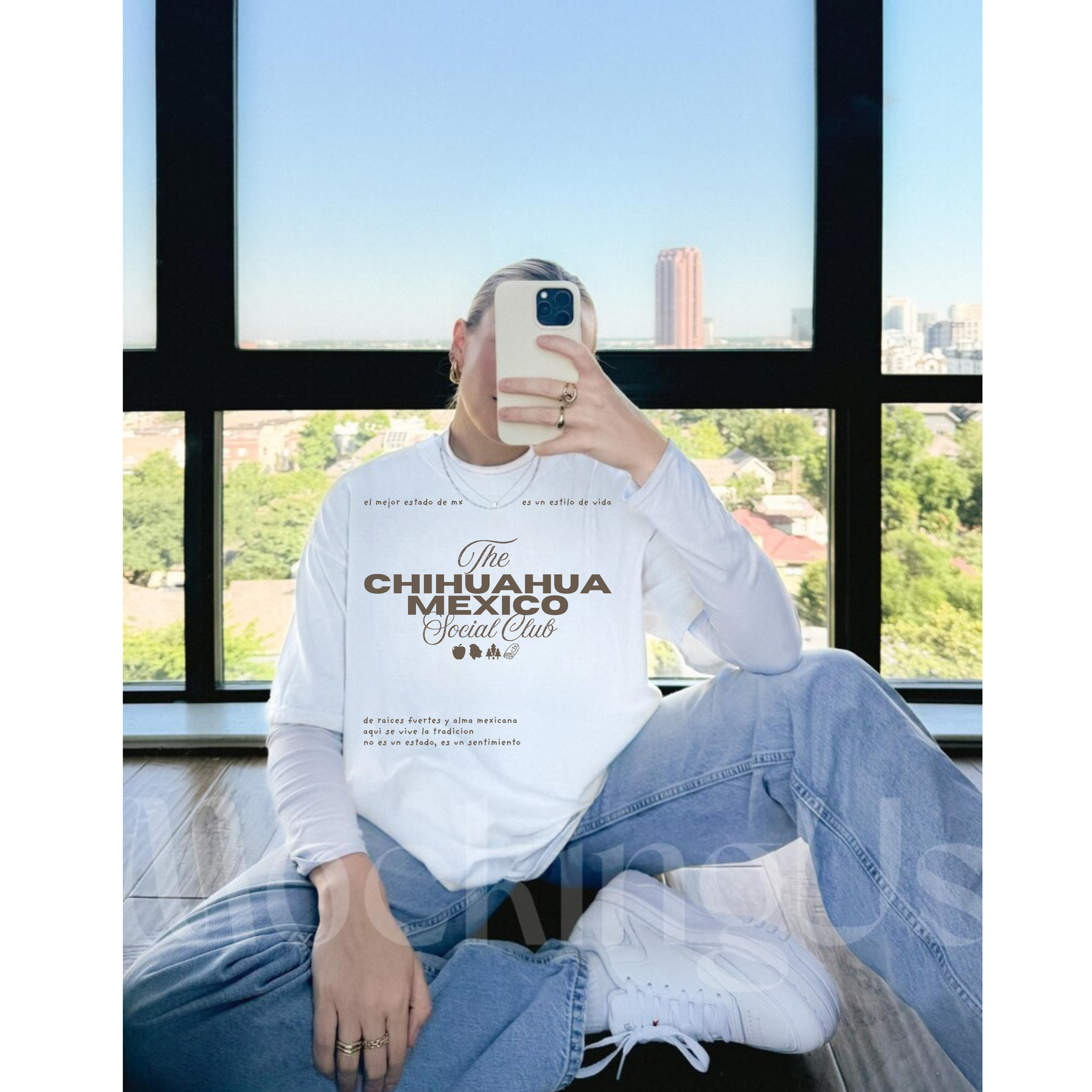 Chihuahua Social Club Crewneck • Tee