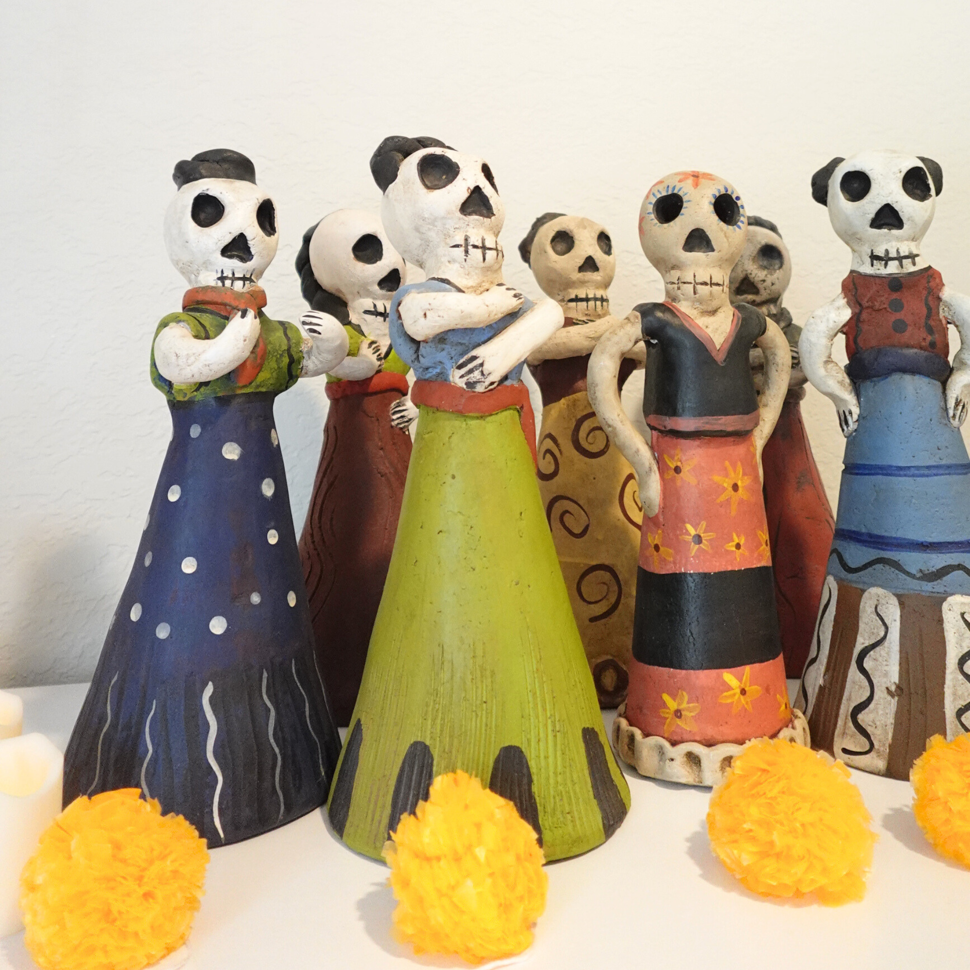 Clay Catrina traditional Set of 2