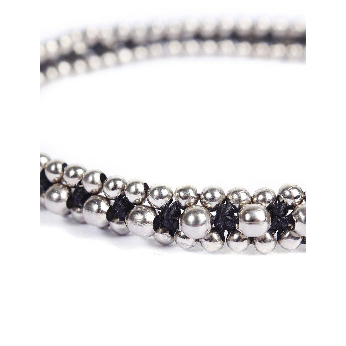 Verano Brass Bead Adjustable Anklet - Thailand