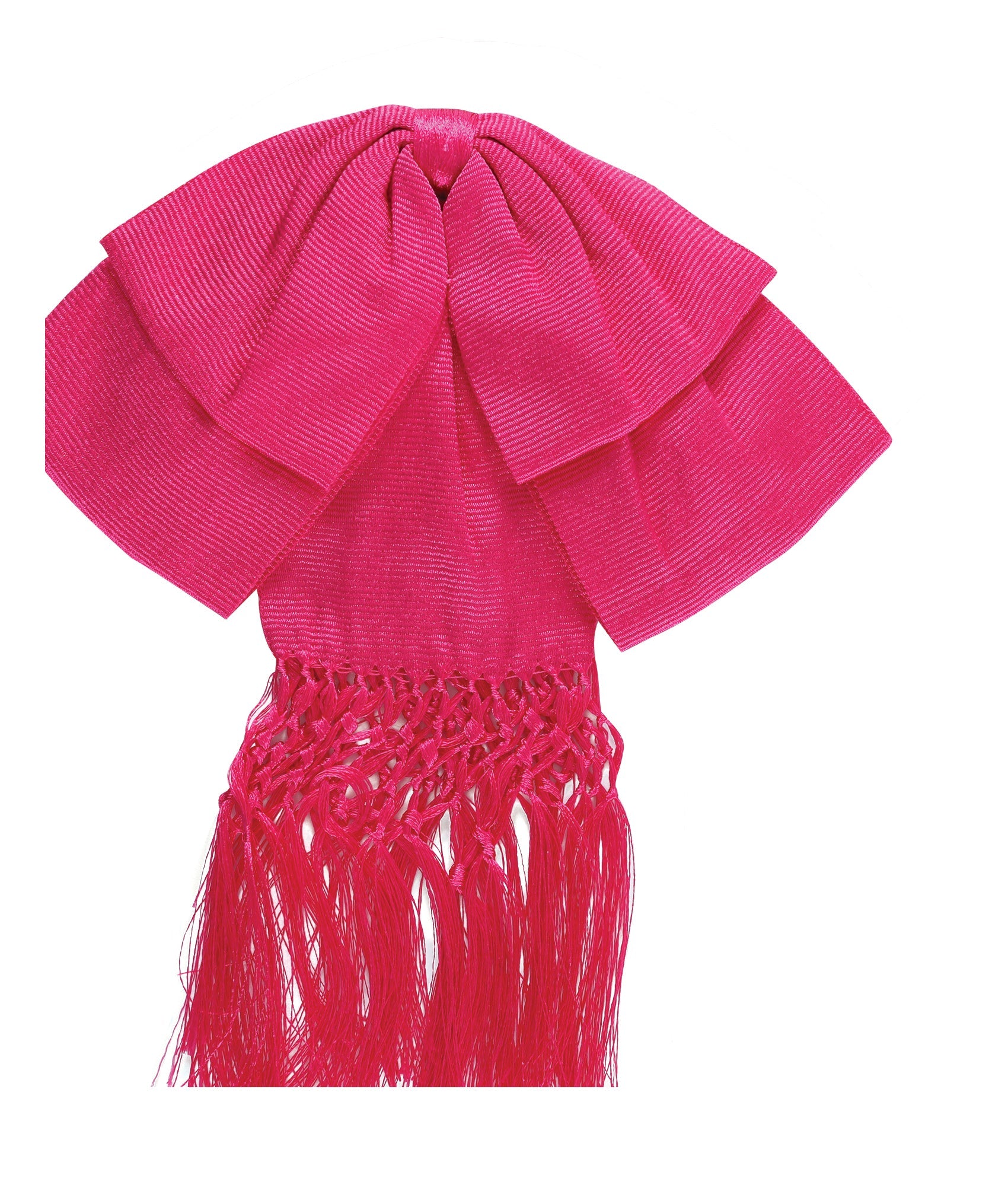 Mexican Charro Bow Tie 85% Articela, 15% Polyester Fuchsia 601477