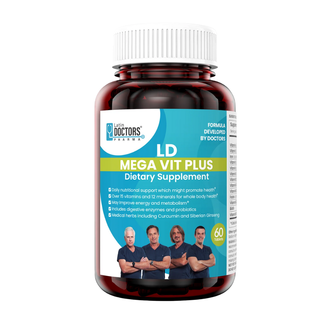 Latin Doctors Mega Vitamin Plus Multivitamin (60ct)