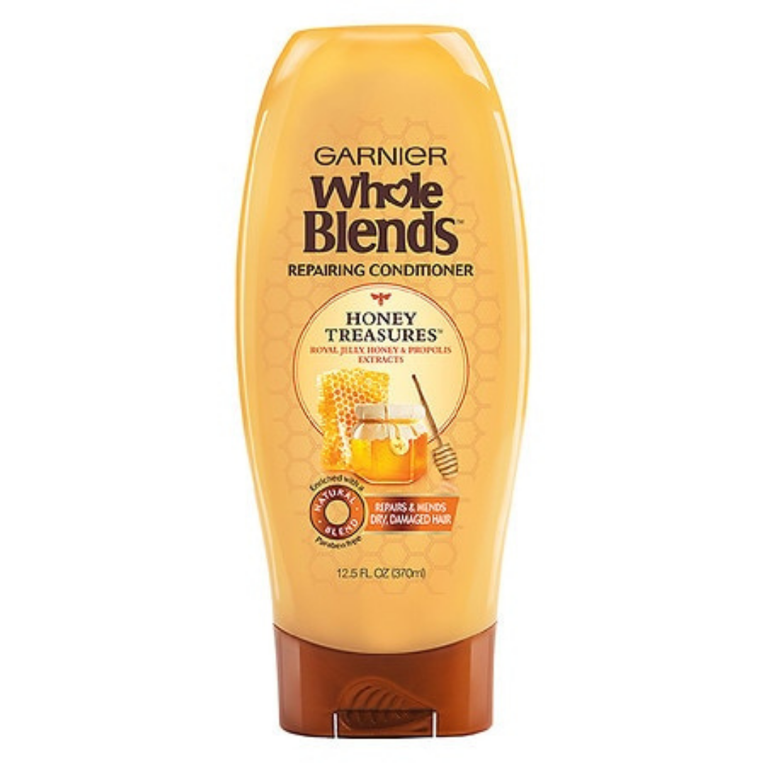 Acondicionador Reparador Garnier Whole Blends Miel Tesoros (370ml)
