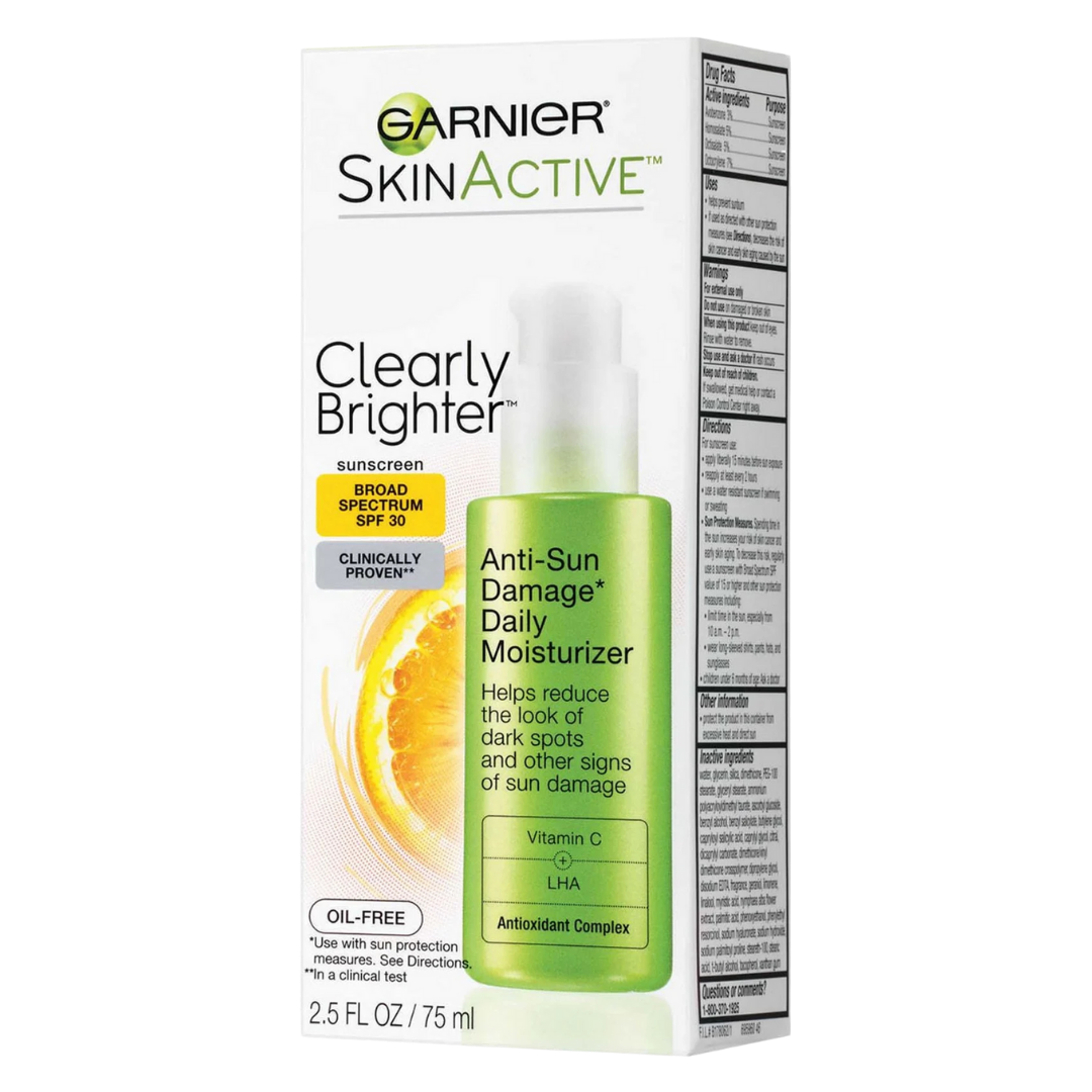 Garnier SkinActive Clearly Brighter Vitamina C + LHA FPS 30